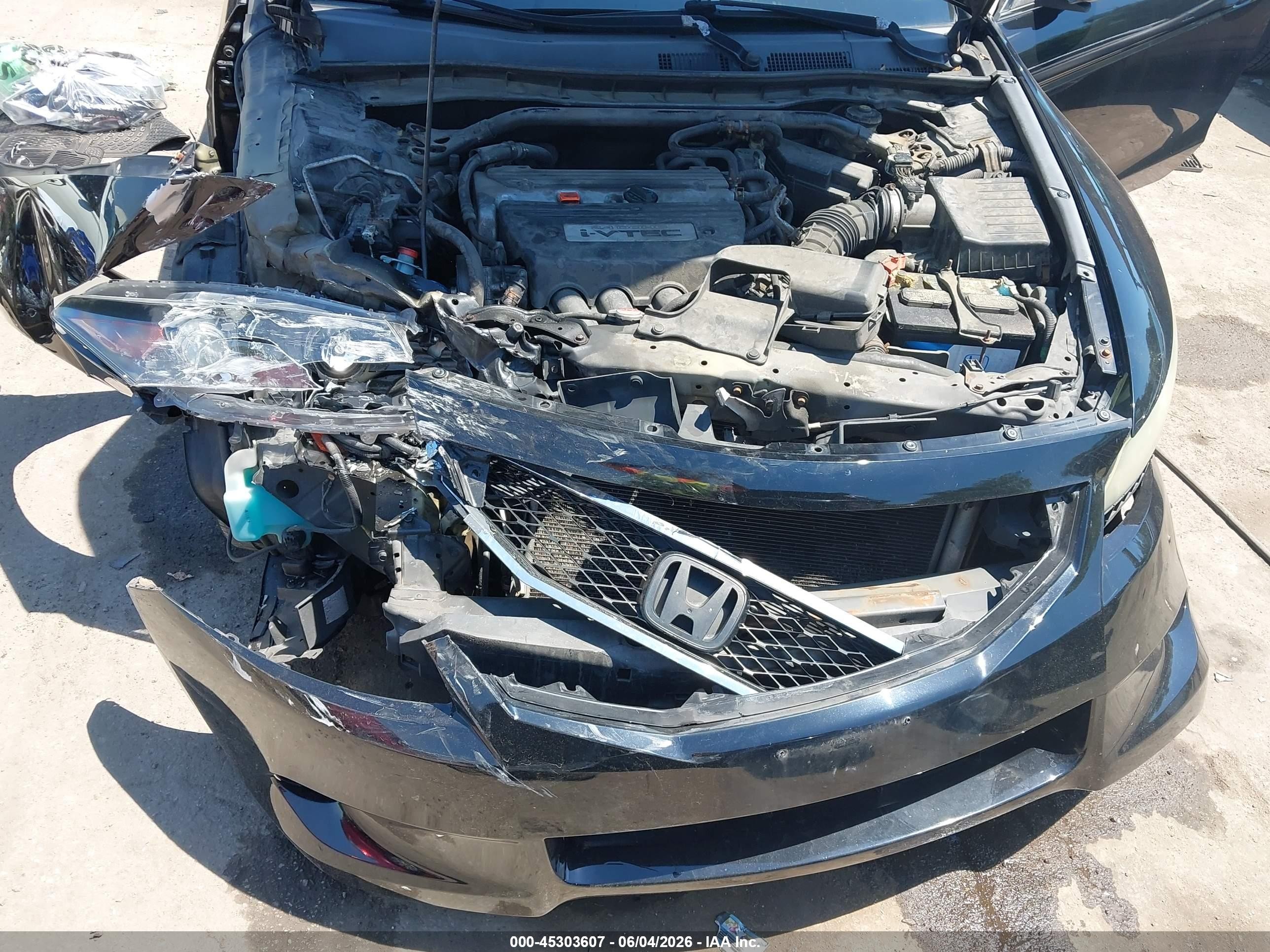 2008 Honda Accord 2.4 Ex Black vin: 1HGCS12768A029193