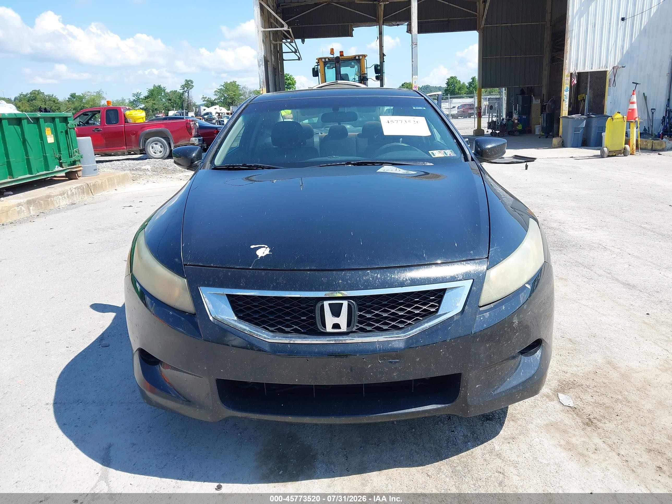 2009 Honda Accord 2.4 Ex Черный vin: 1HGCS12769A001671