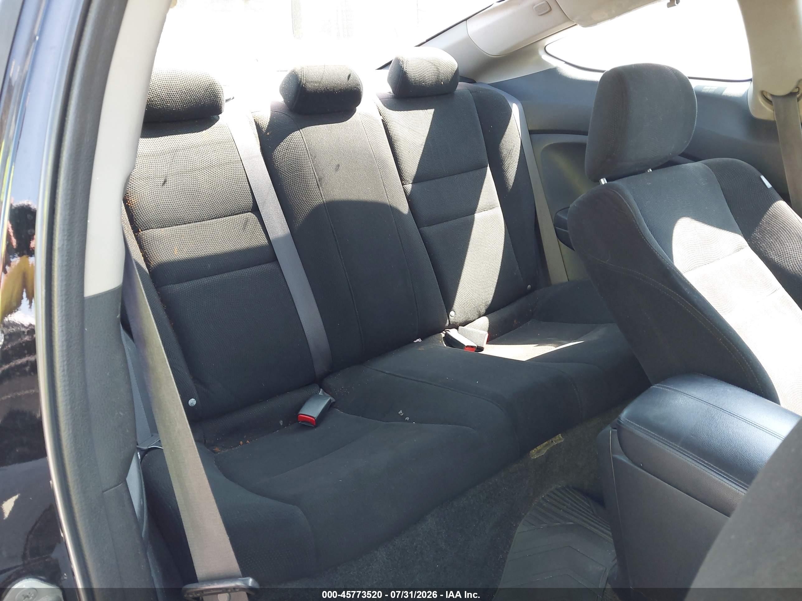 2009 Honda Accord 2.4 Ex Черный vin: 1HGCS12769A001671