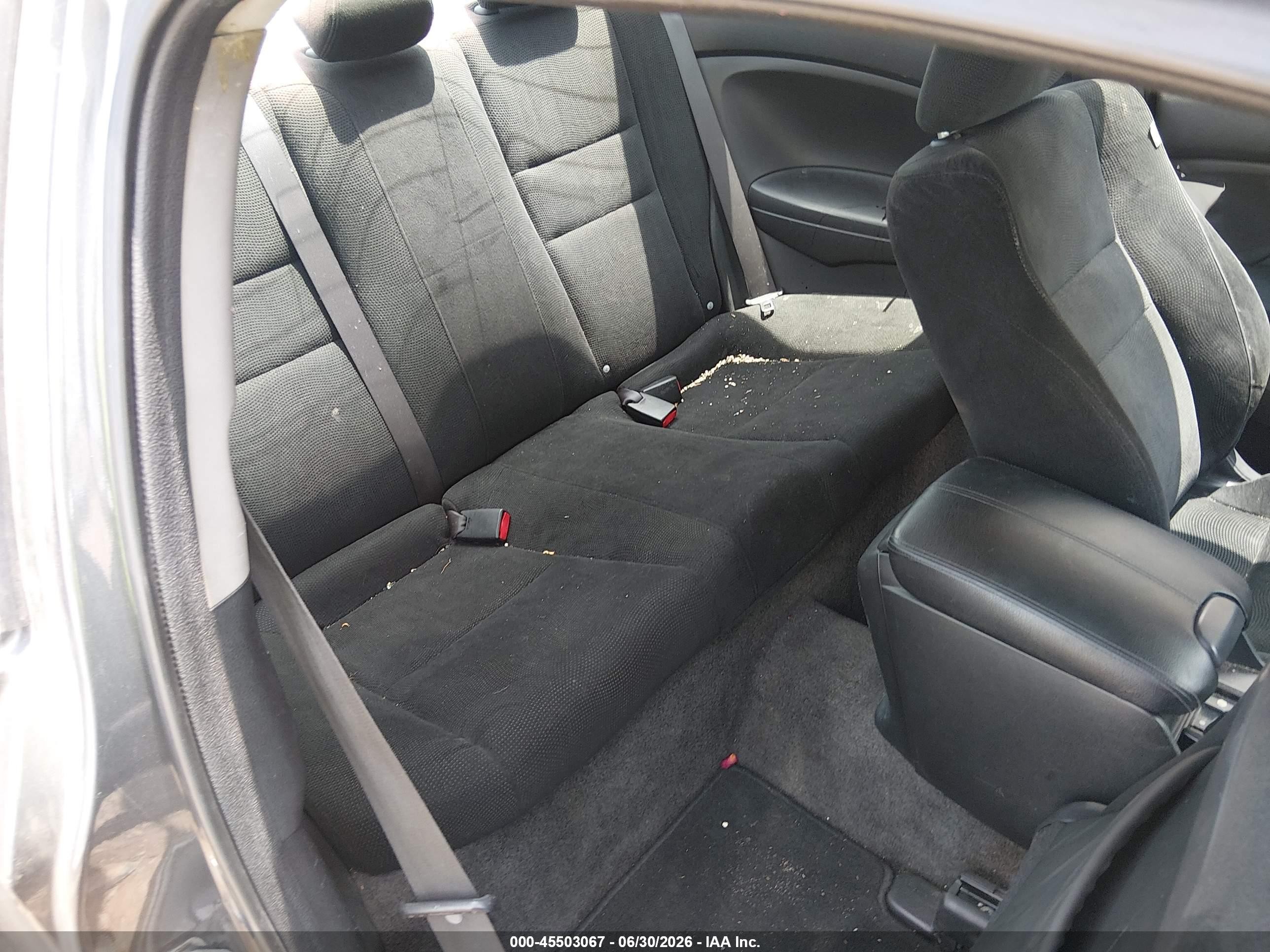2009 Honda Accord 2.4 Ex Gray vin: 1HGCS12769A019944