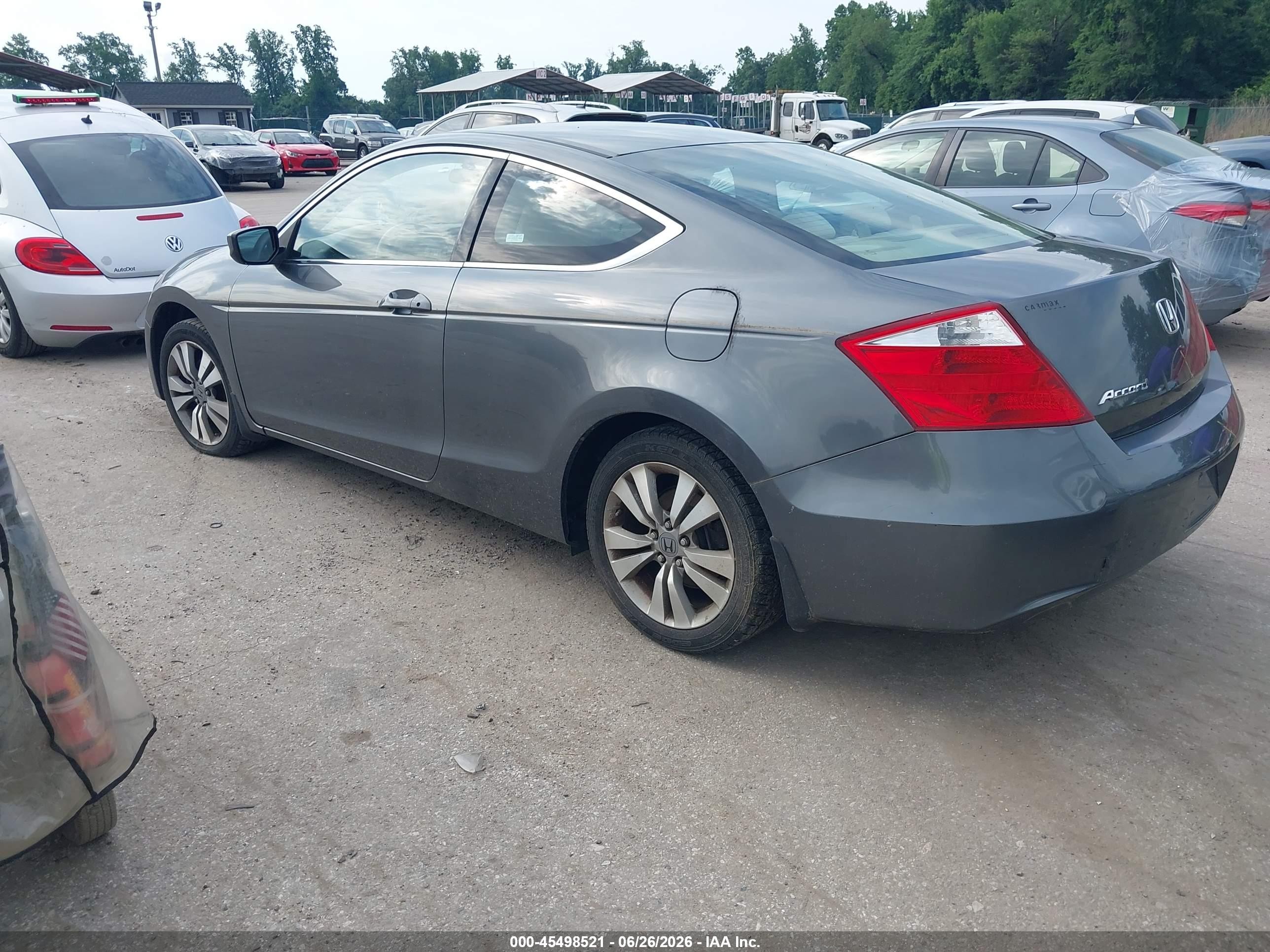 2008 Honda Accord 2.4 Ex Gray vin: 1HGCS12778A000995