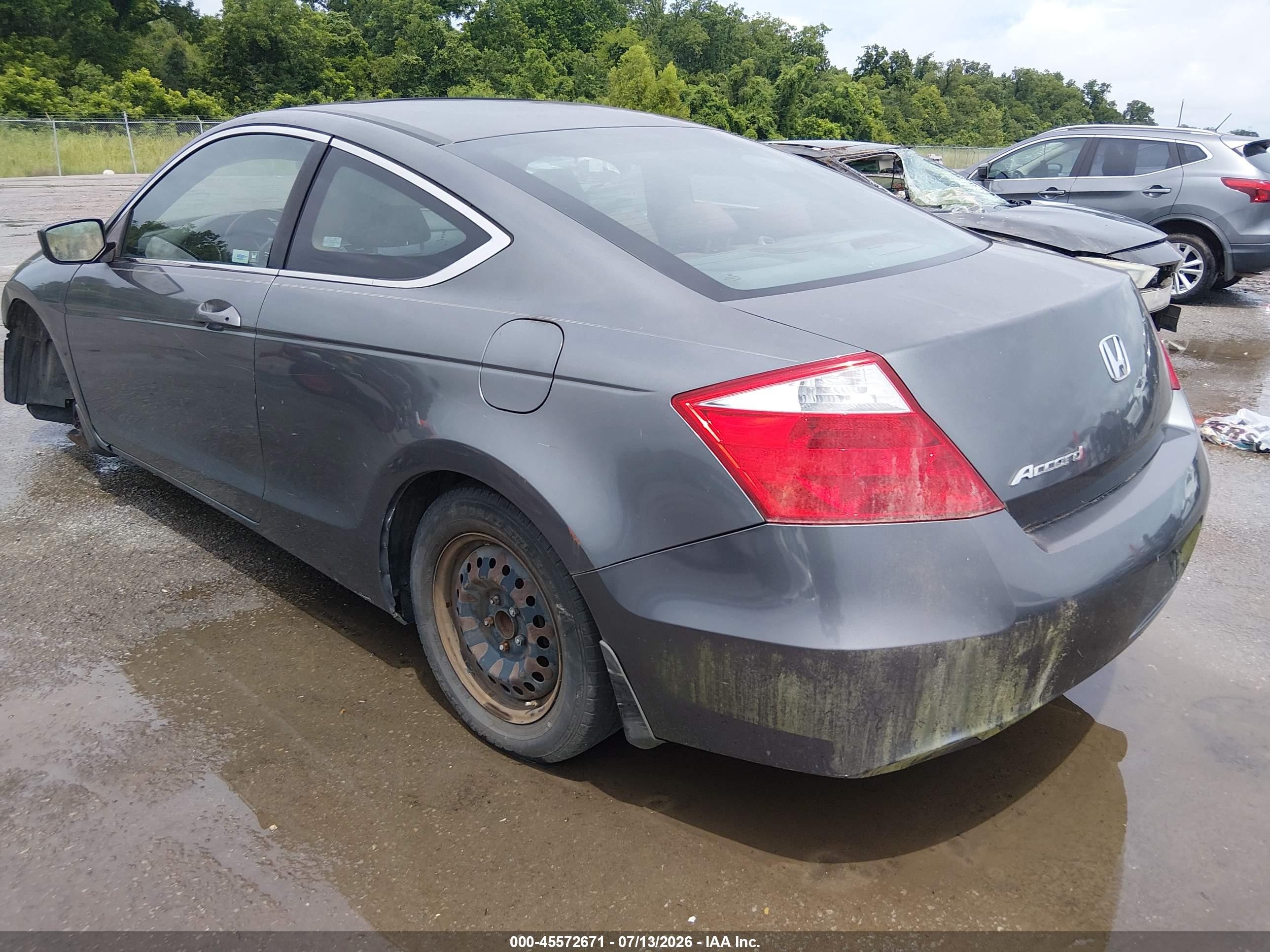 2009 Honda Accord 2.4 Ex Gray vin: 1HGCS12779A005924