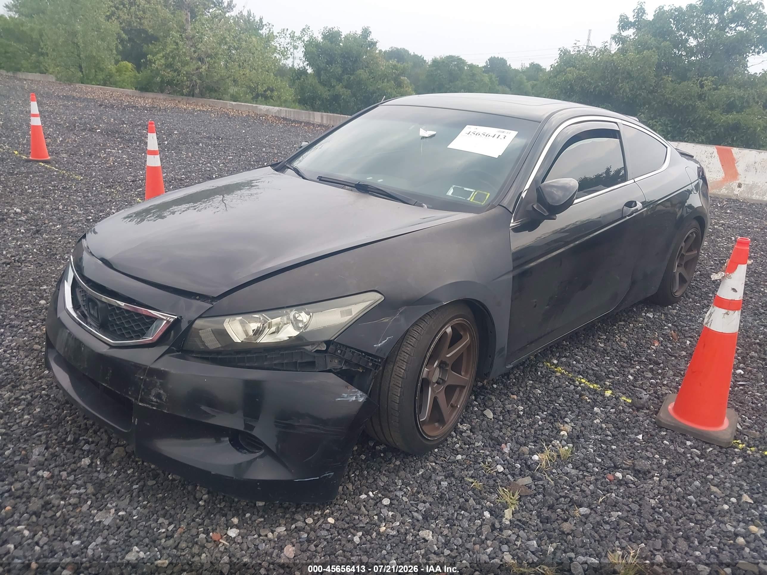 2009 Honda Accord 2.4 Ex Black vin: 1HGCS12779A015319