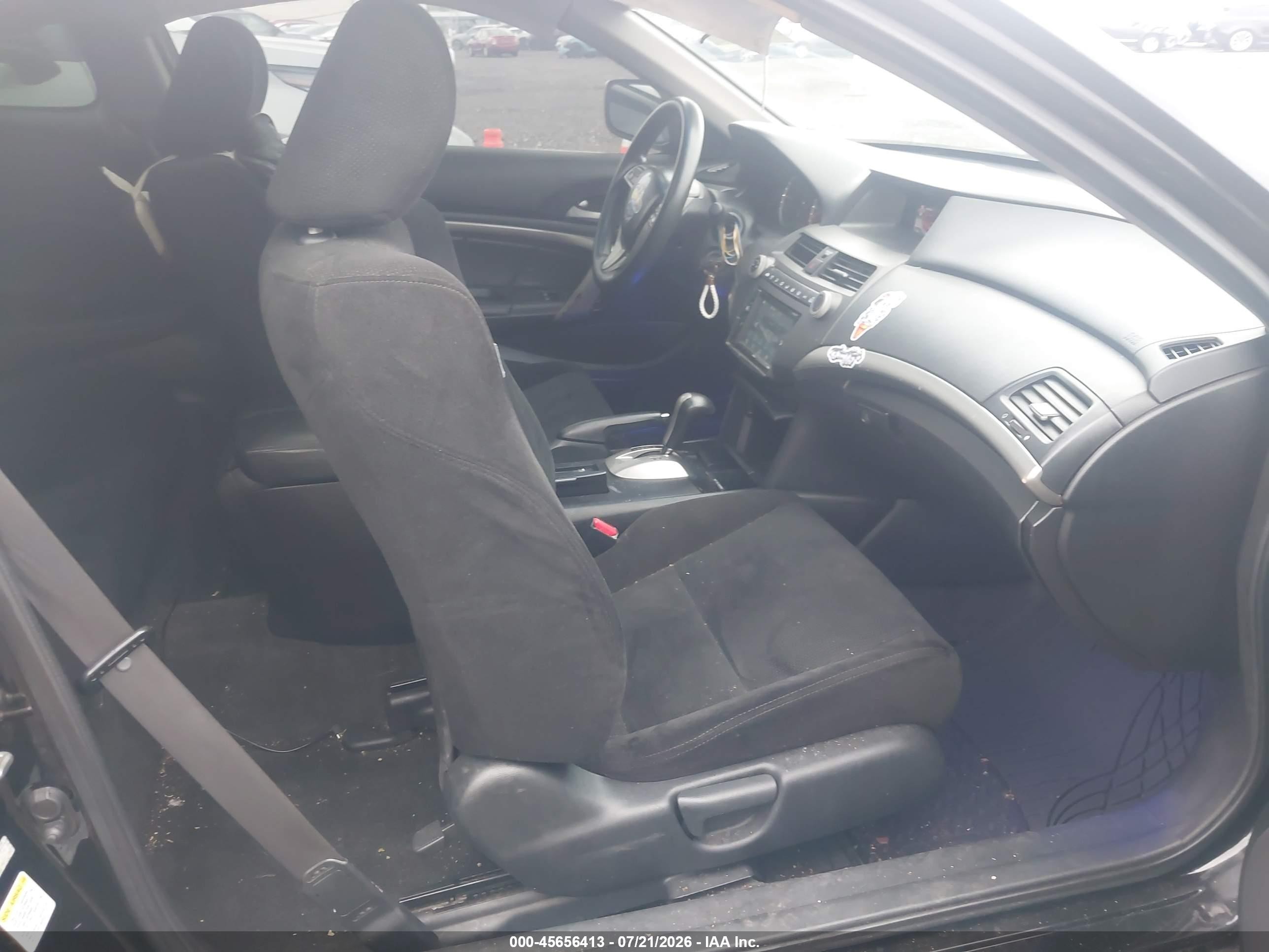 2009 Honda Accord 2.4 Ex Black vin: 1HGCS12779A015319