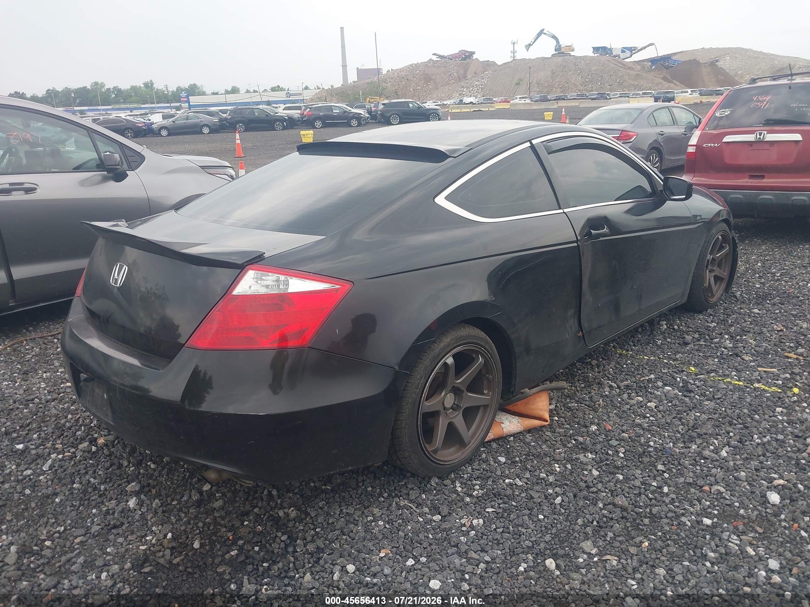 2009 Honda Accord 2.4 Ex Black vin: 1HGCS12779A015319