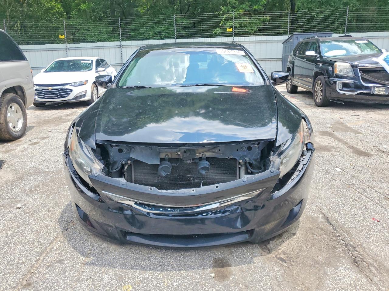 2009 Honda Accord Ex Black vin: 1HGCS12779A017054