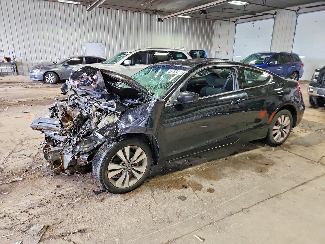 2009 Honda Accord Ex Black vin: 1HGCS12779A023212