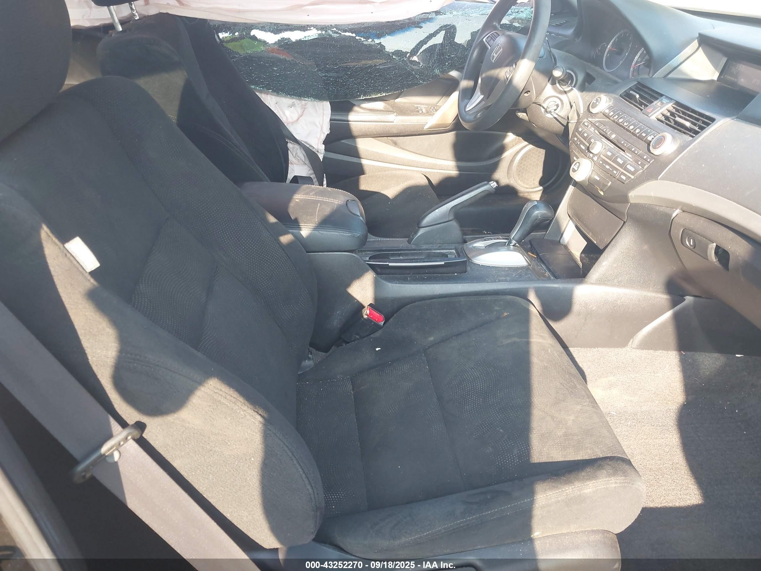 2008 Honda Accord 2.4 Ex Black vin: 1HGCS12798A014445