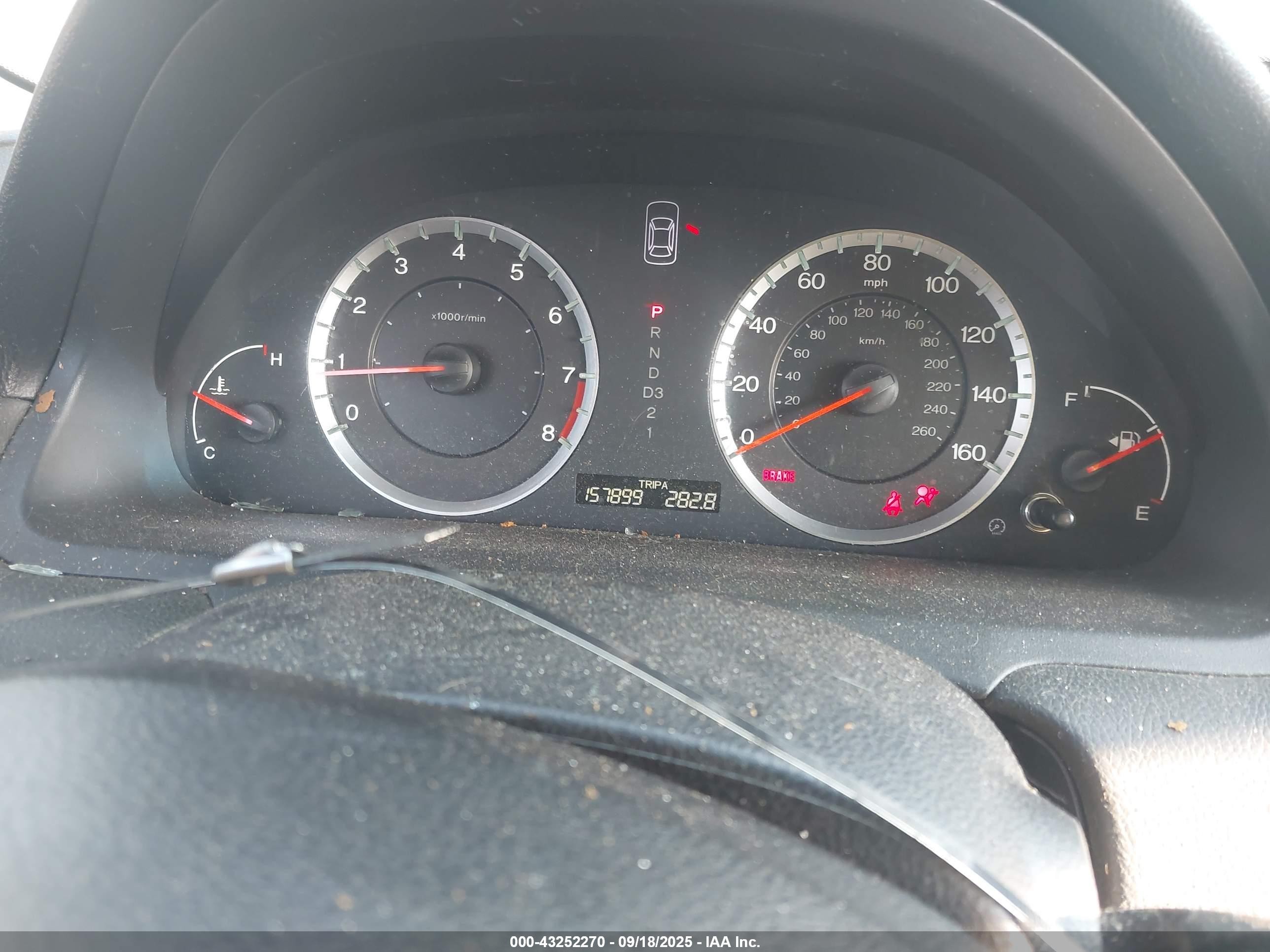2008 Honda Accord 2.4 Ex Black vin: 1HGCS12798A014445