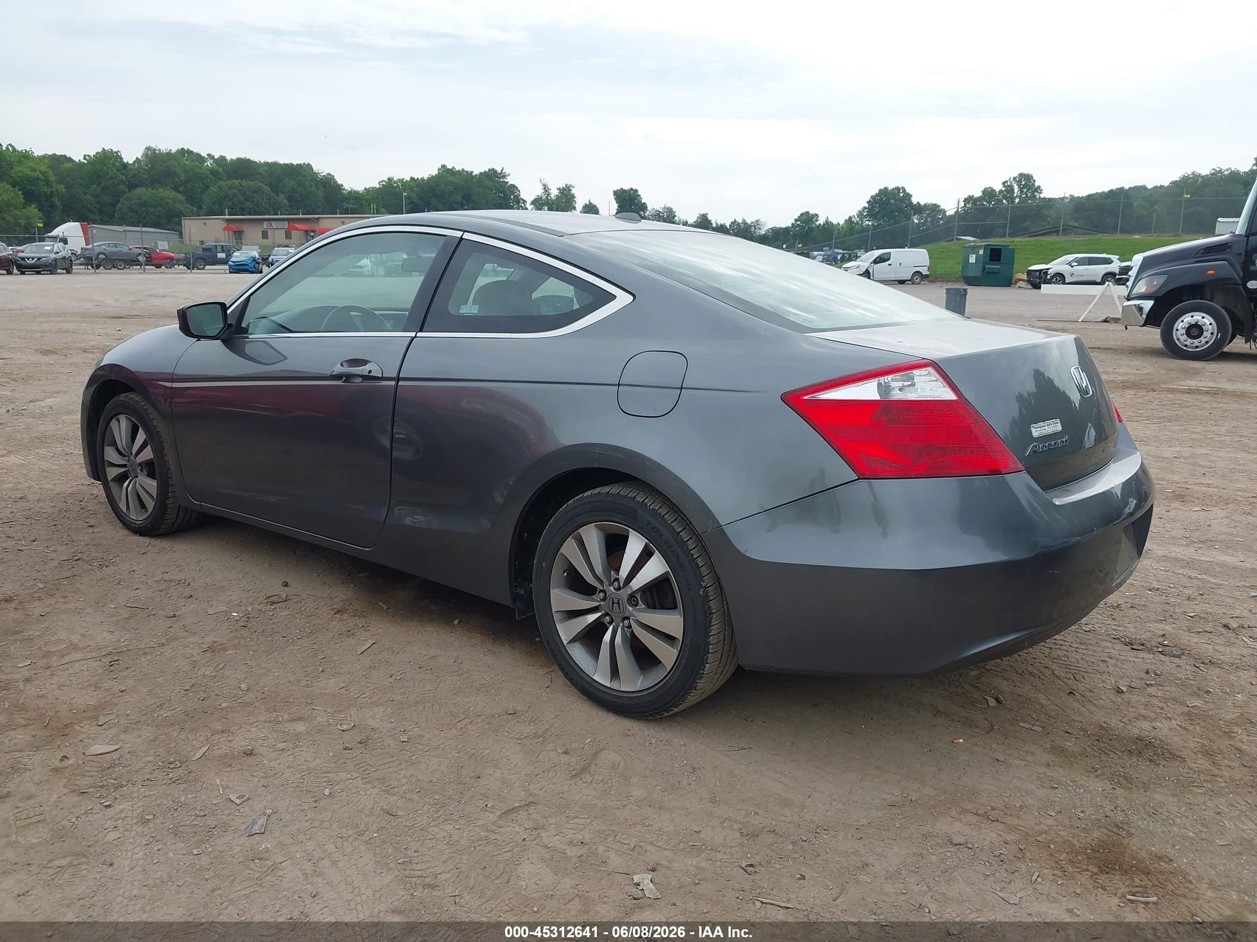 2009 Honda Accord 2.4 Ex-l Gray vin: 1HGCS12809A012951
