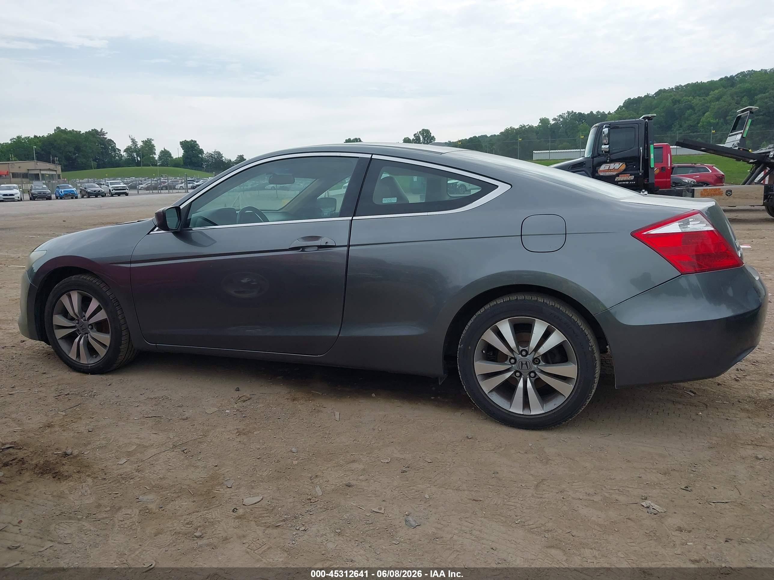 2009 Honda Accord 2.4 Ex-l Gray vin: 1HGCS12809A012951