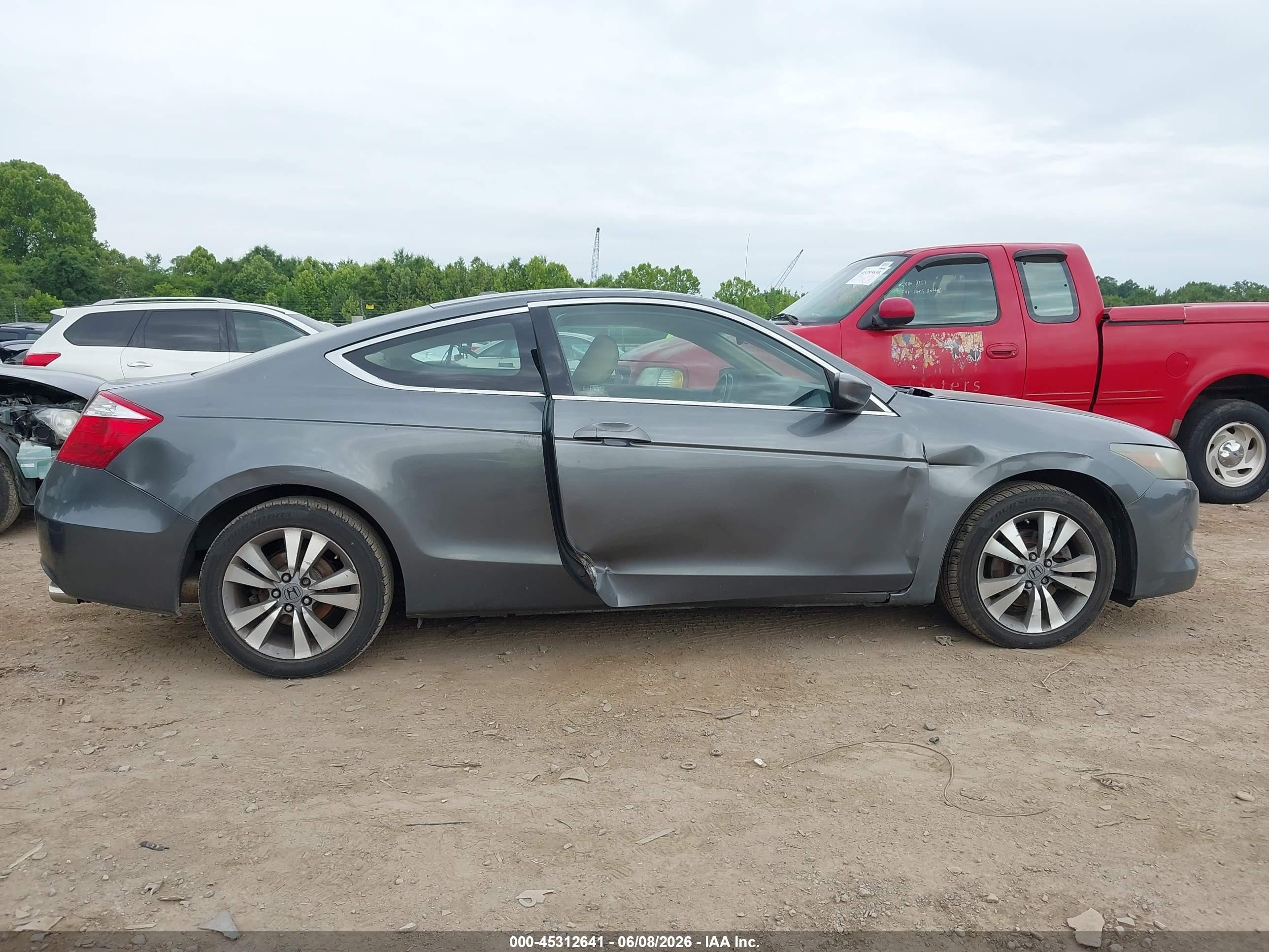 2009 Honda Accord 2.4 Ex-l Gray vin: 1HGCS12809A012951