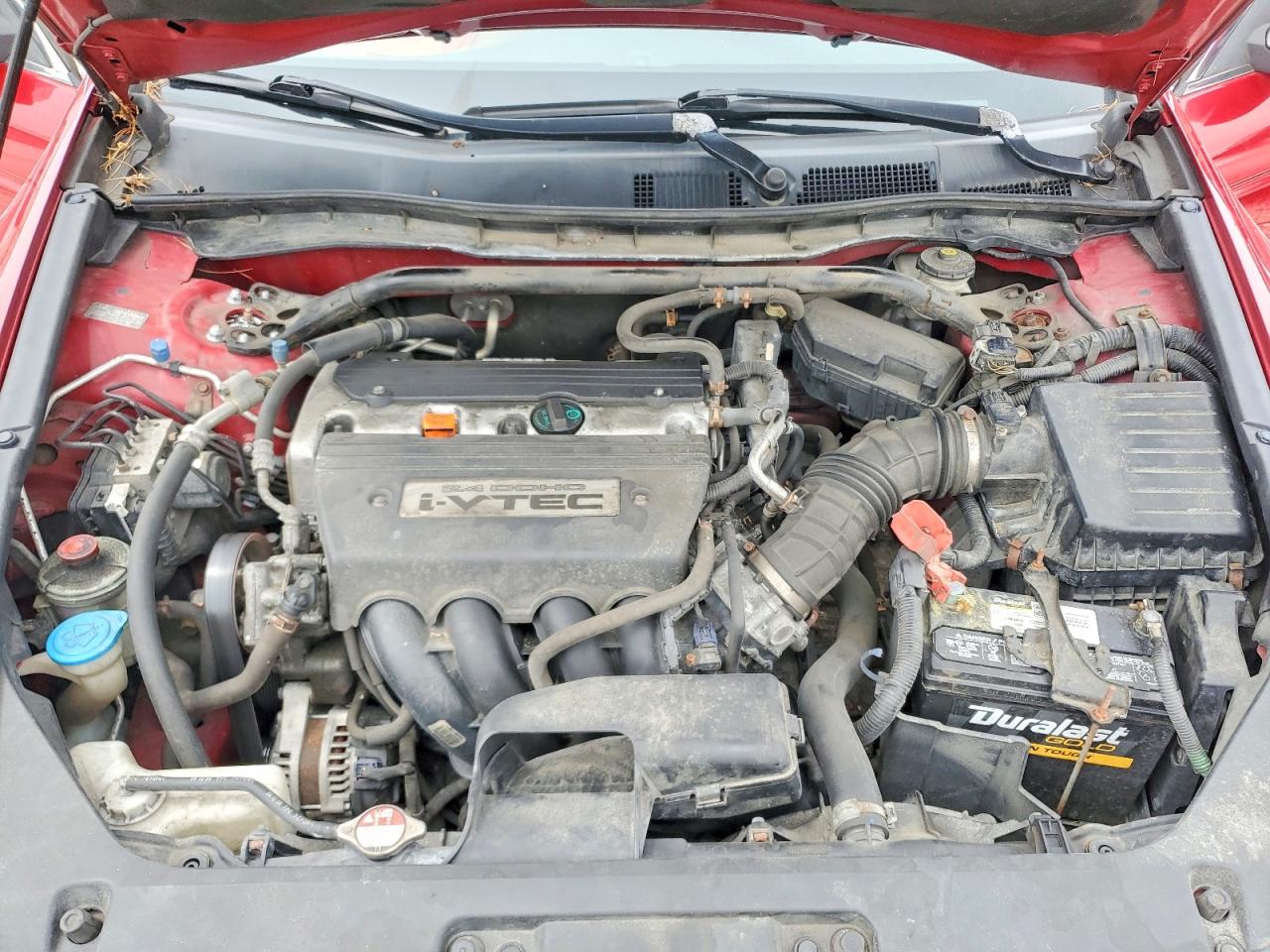 2009 Honda Accord Exl Red vin: 1HGCS12819A012330