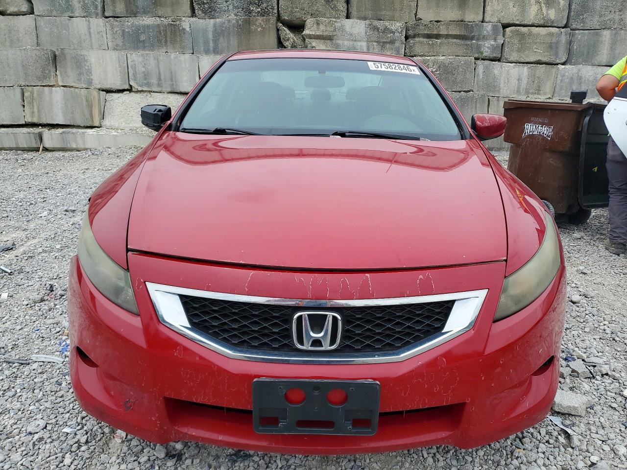 2009 Honda Accord Exl Red vin: 1HGCS12819A012330