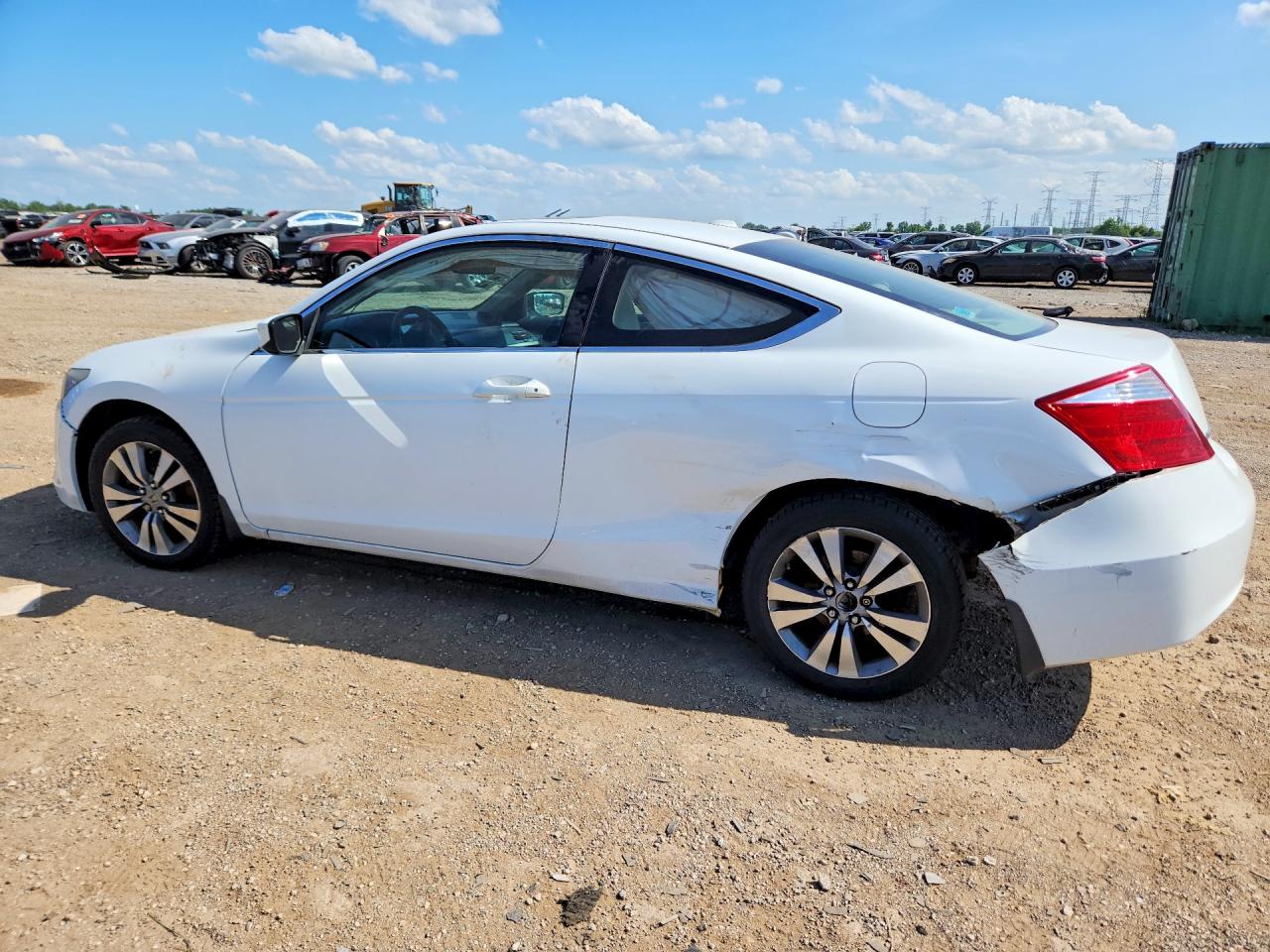 2009 Honda Accord Exl White vin: 1HGCS12819A012778