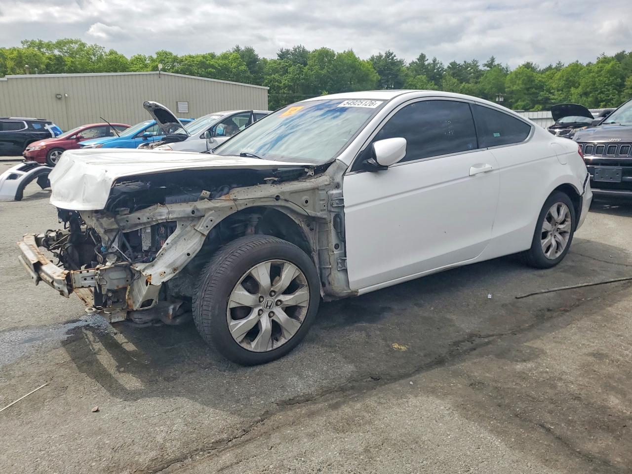 2009 Honda Accord Exl White vin: 1HGCS12819A024333