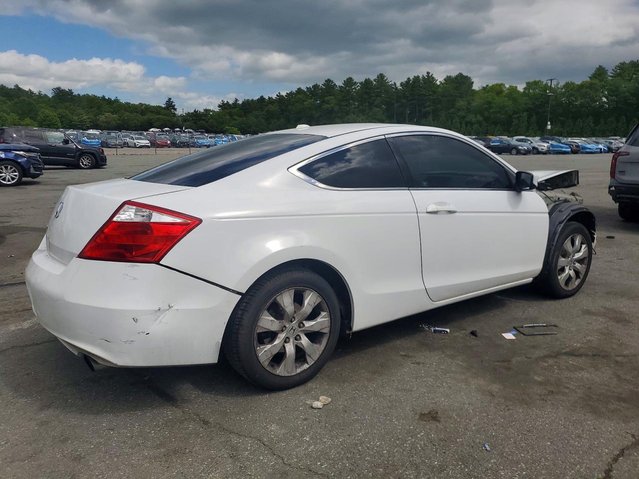 2009 Honda Accord Exl White vin: 1HGCS12819A024333