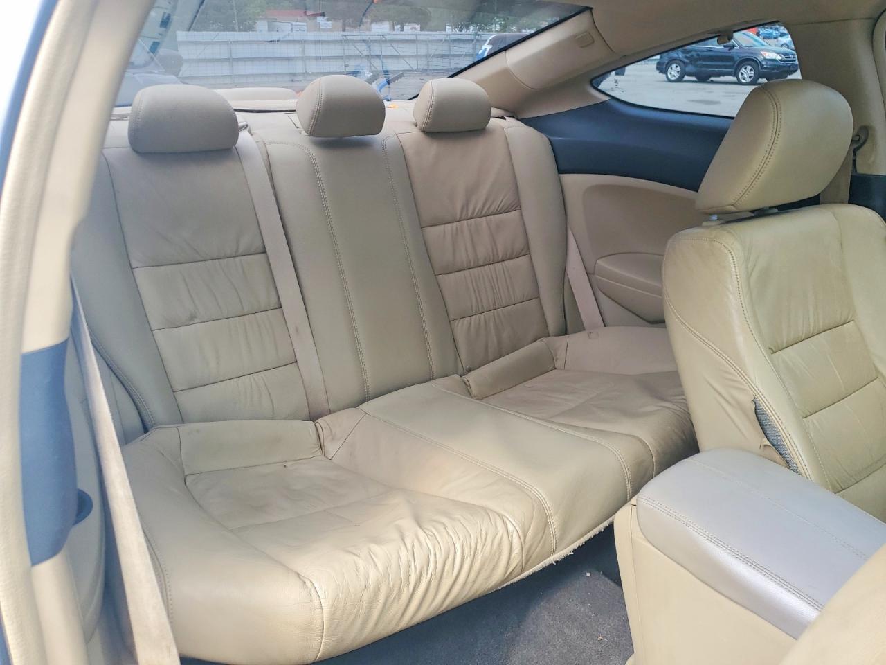 2009 Honda Accord Exl White vin: 1HGCS12819A024333