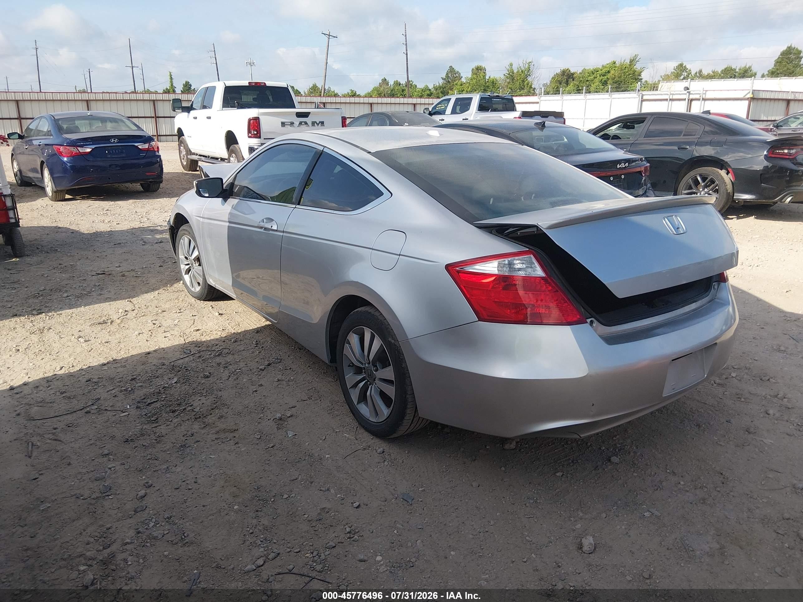 2009 Honda Accord 2.4 Ex-l Silver vin: 1HGCS12829A013406