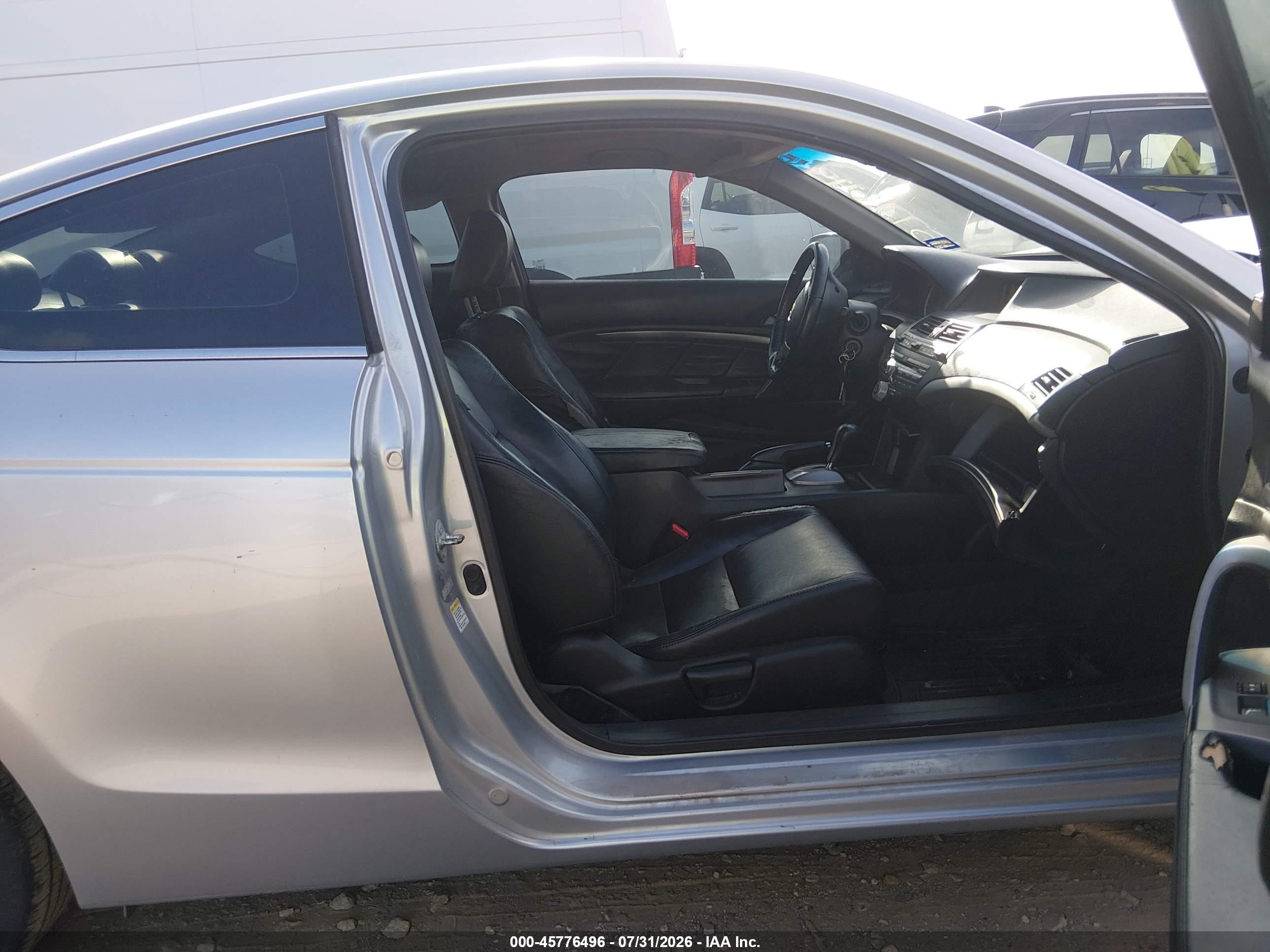 2009 Honda Accord 2.4 Ex-l Silver vin: 1HGCS12829A013406