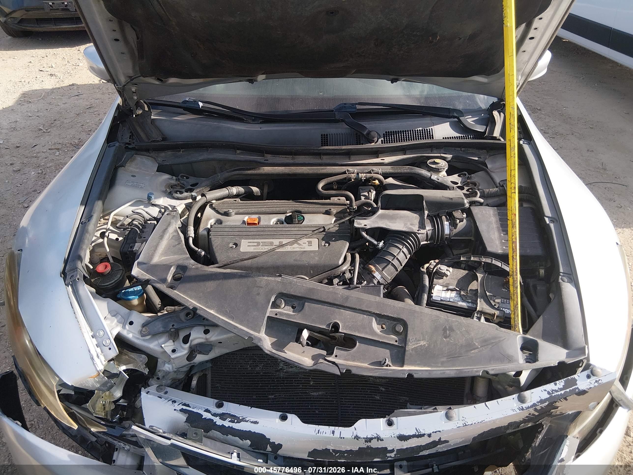 2009 Honda Accord 2.4 Ex-l Silver vin: 1HGCS12829A013406