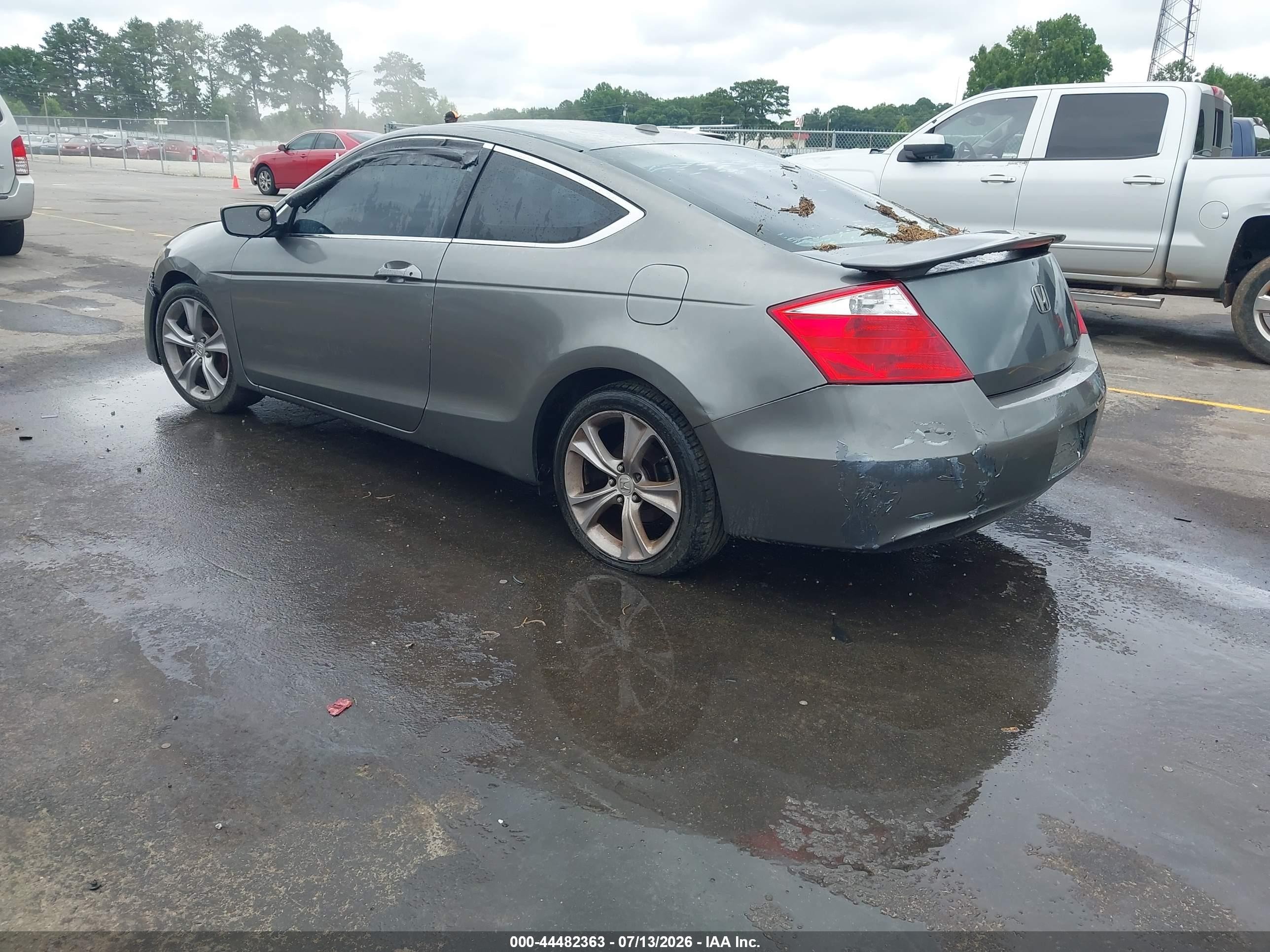 2008 Honda Accord 2.4 Ex-l Gray vin: 1HGCS12838A004910