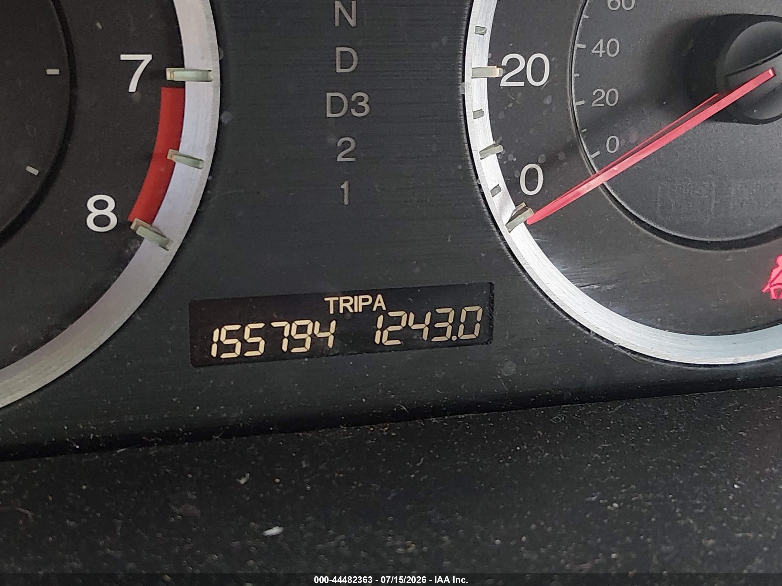 2008 Honda Accord 2.4 Ex-l Gray vin: 1HGCS12838A004910
