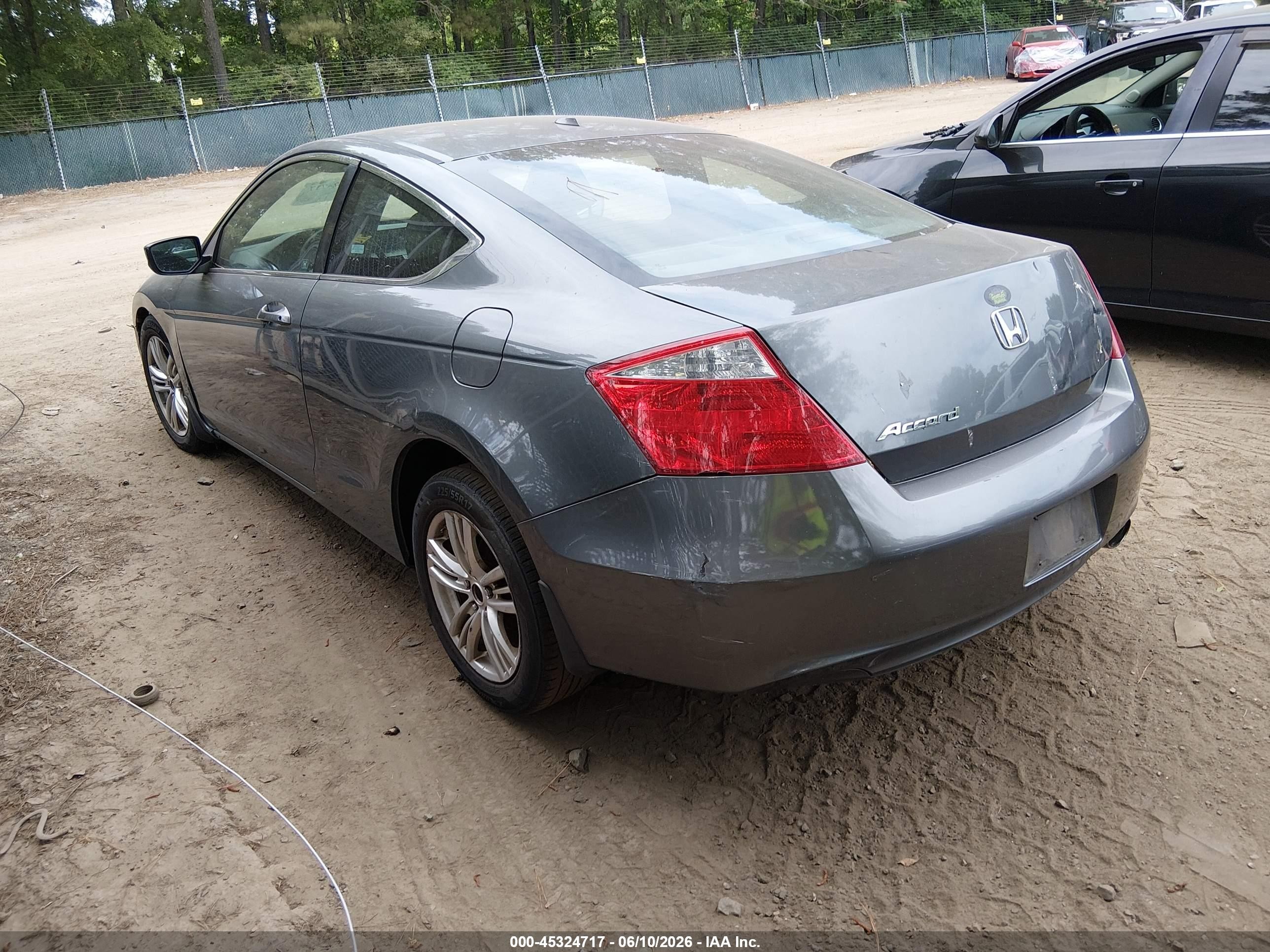 2009 Honda Accord 2.4 Ex-l Gray vin: 1HGCS12839A018601