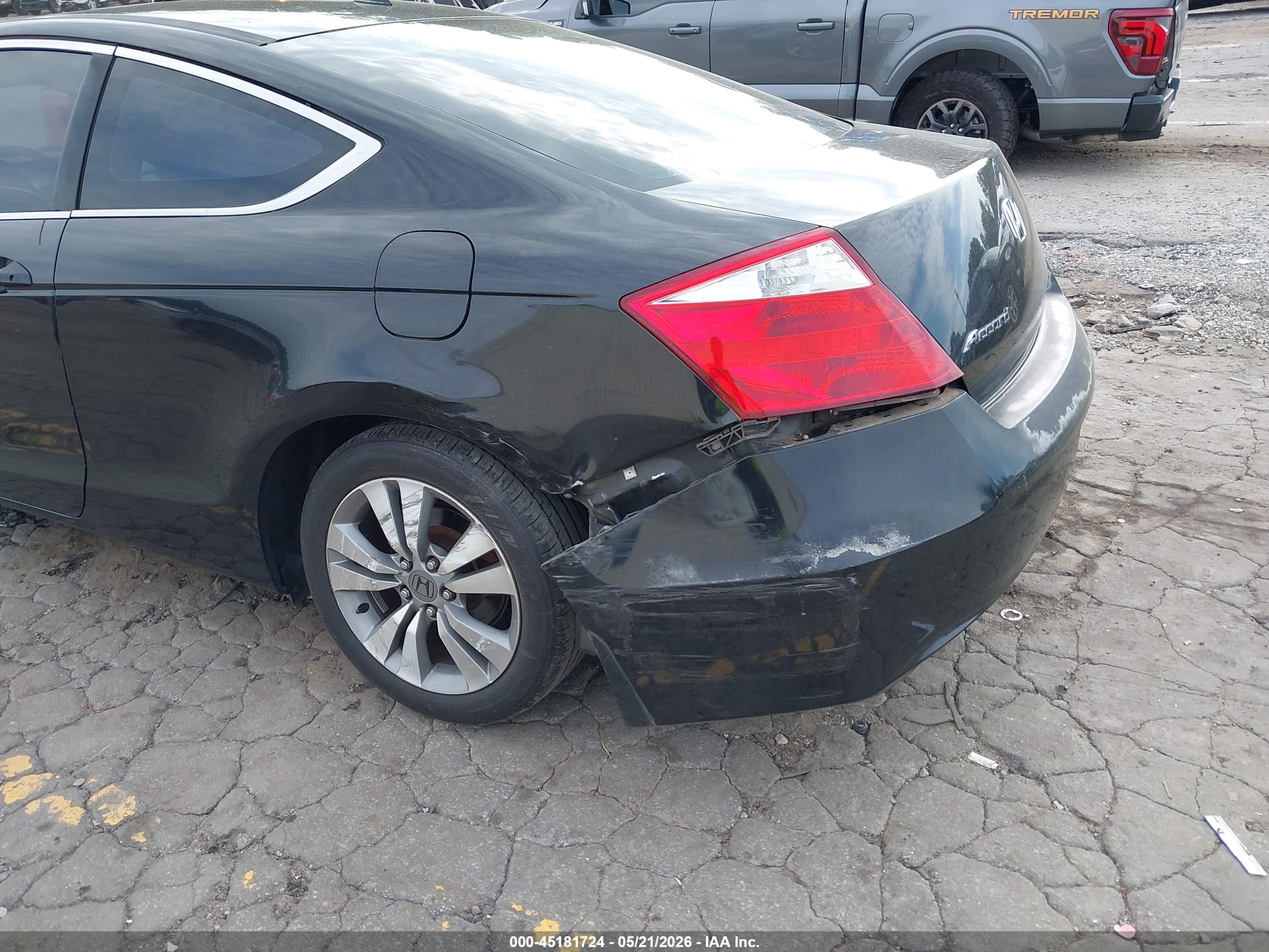 2008 Honda Accord 2.4 Ex-l Black vin: 1HGCS12848A005337