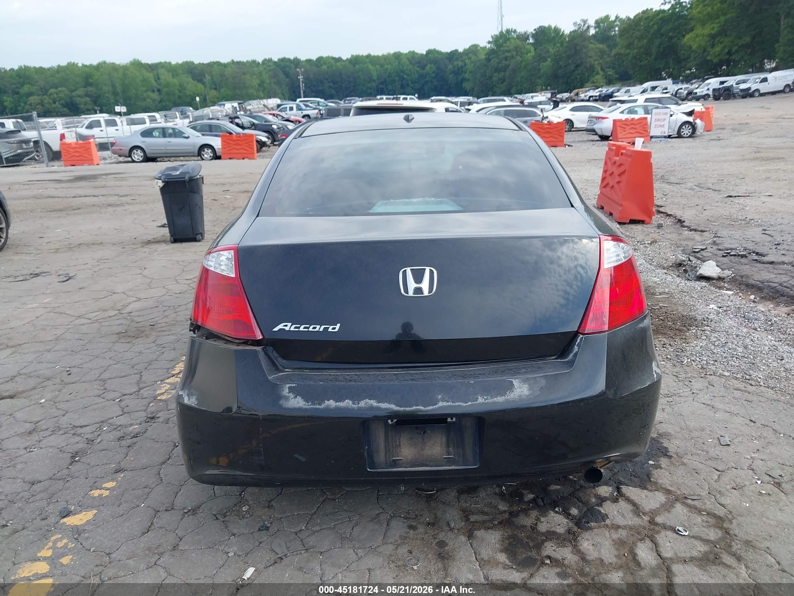 2008 Honda Accord 2.4 Ex-l Black vin: 1HGCS12848A005337
