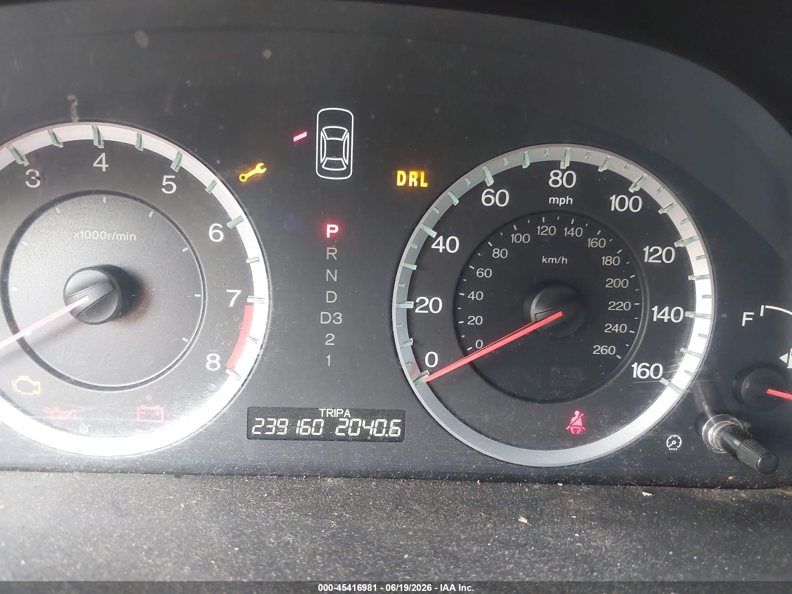 2008 Honda Accord 2.4 Ex-l Red vin: 1HGCS12848A010473