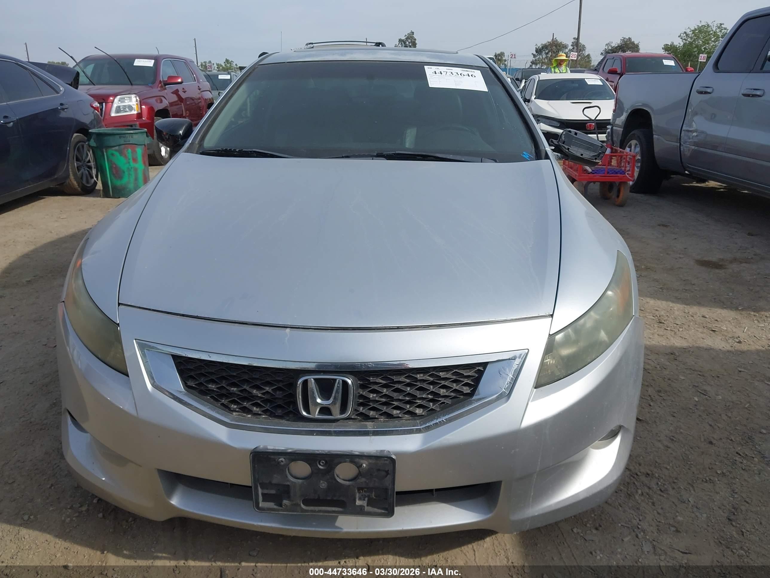 2009 Honda Accord 2.4 Ex-l Silver vin: 1HGCS12849A004982