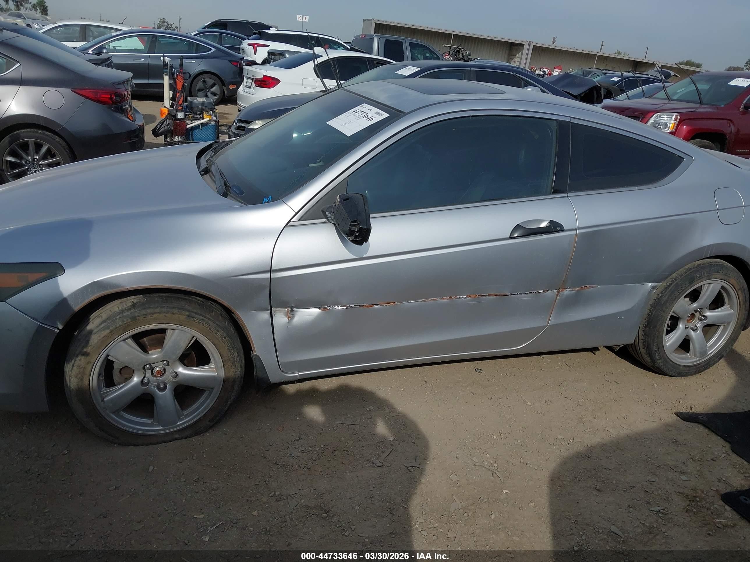 2009 Honda Accord 2.4 Ex-l Silver vin: 1HGCS12849A004982