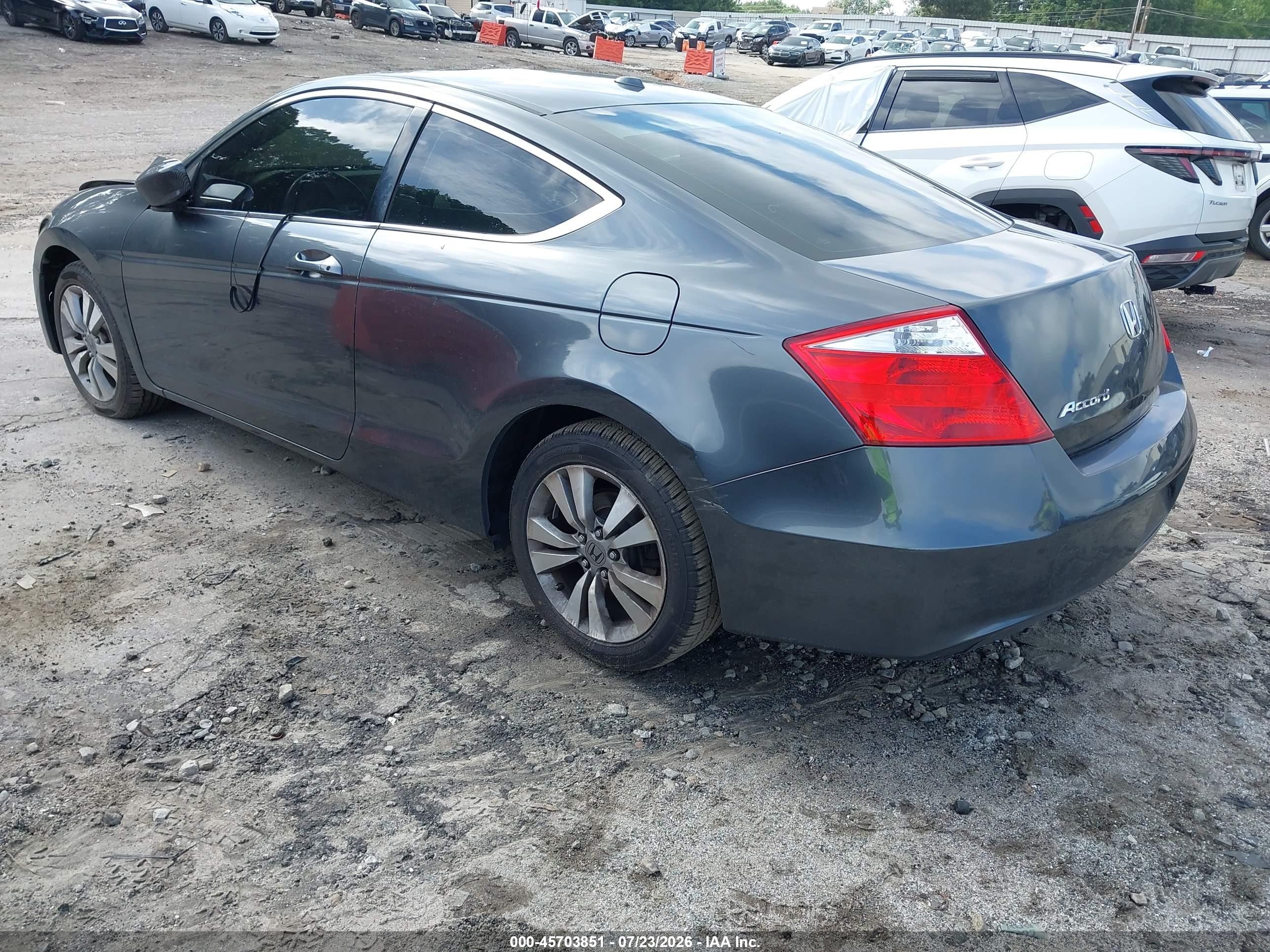 2009 Honda Accord 2.4 Ex-l Gray vin: 1HGCS12849A025816