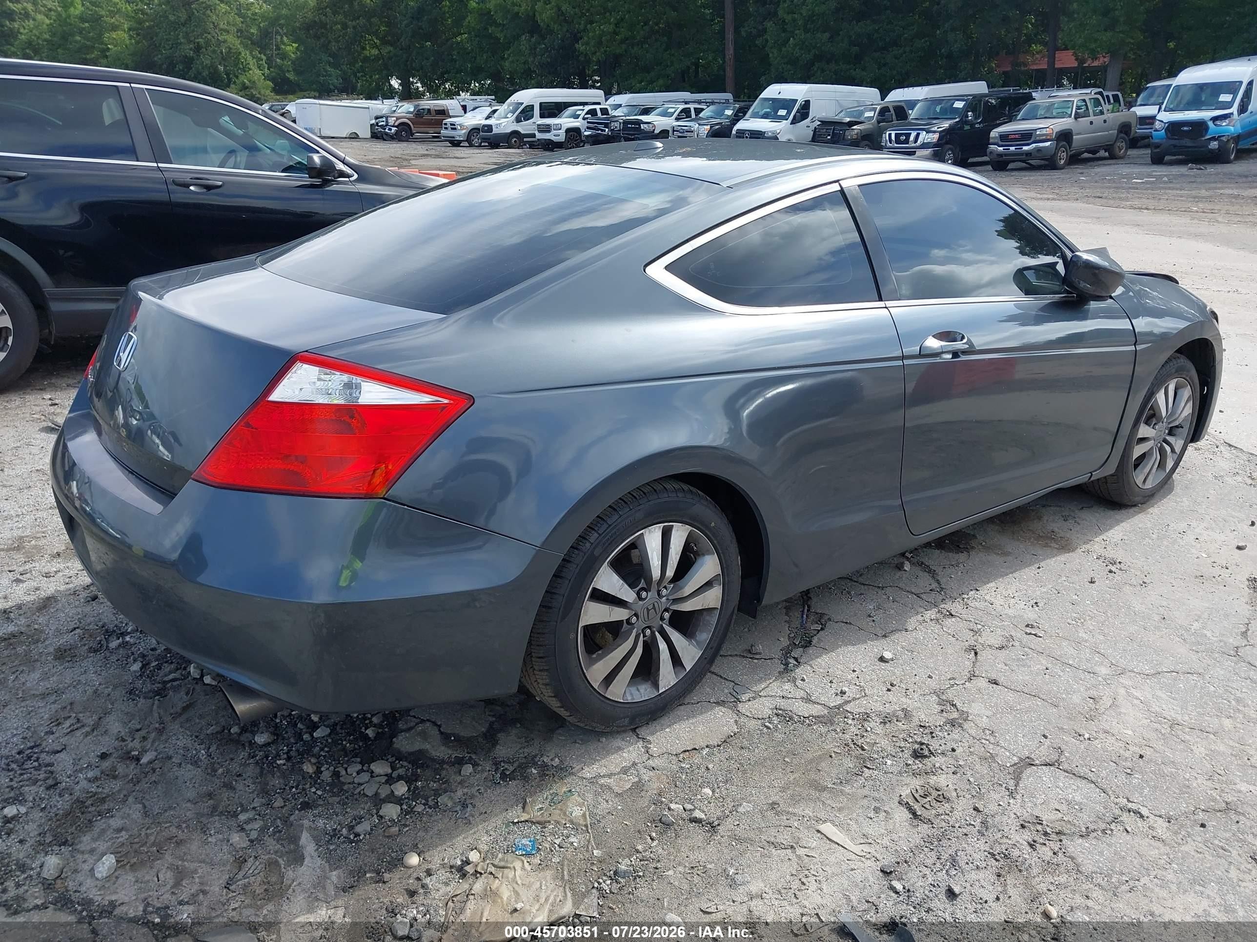 2009 Honda Accord 2.4 Ex-l Gray vin: 1HGCS12849A025816