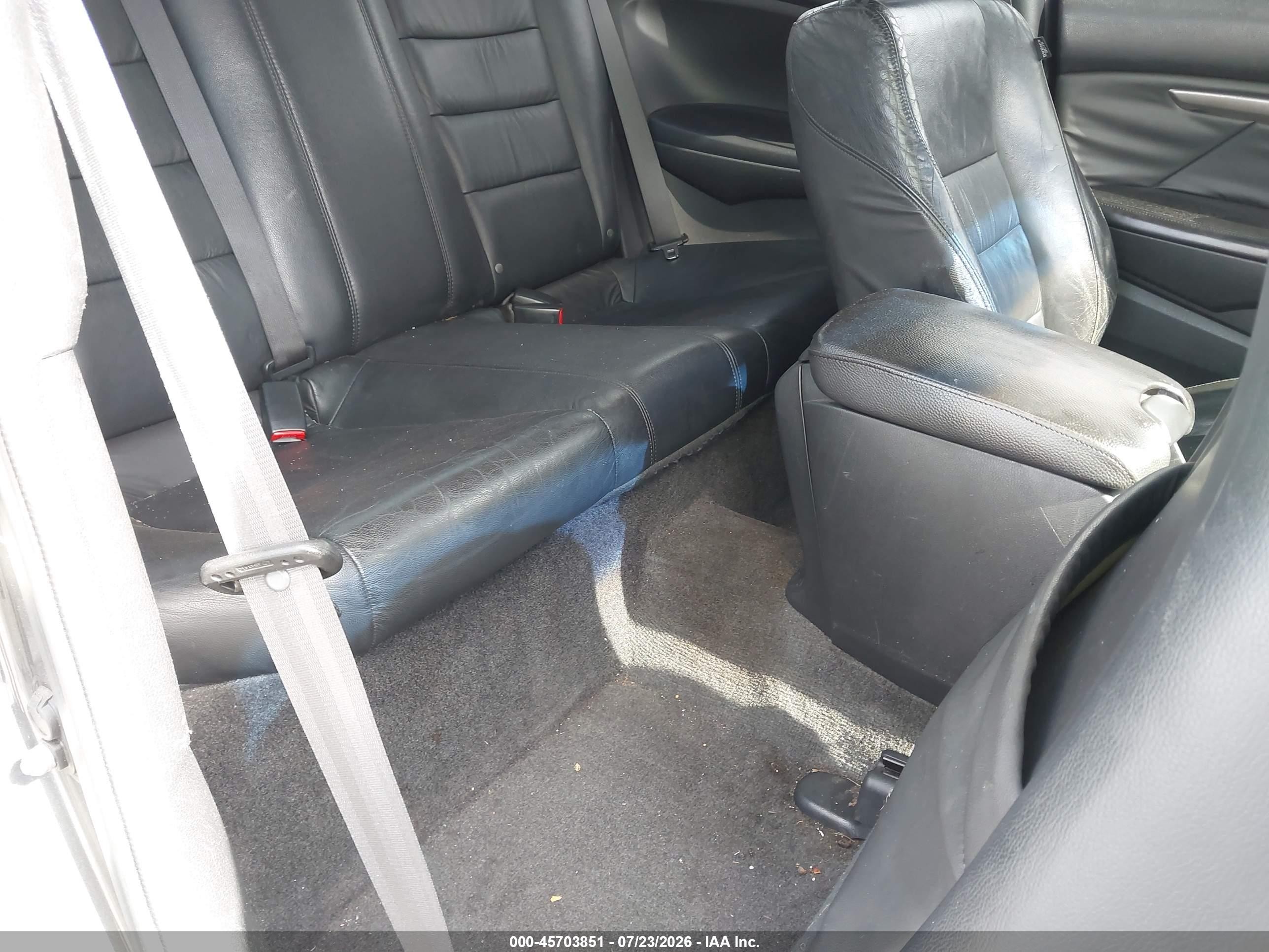 2009 Honda Accord 2.4 Ex-l Gray vin: 1HGCS12849A025816