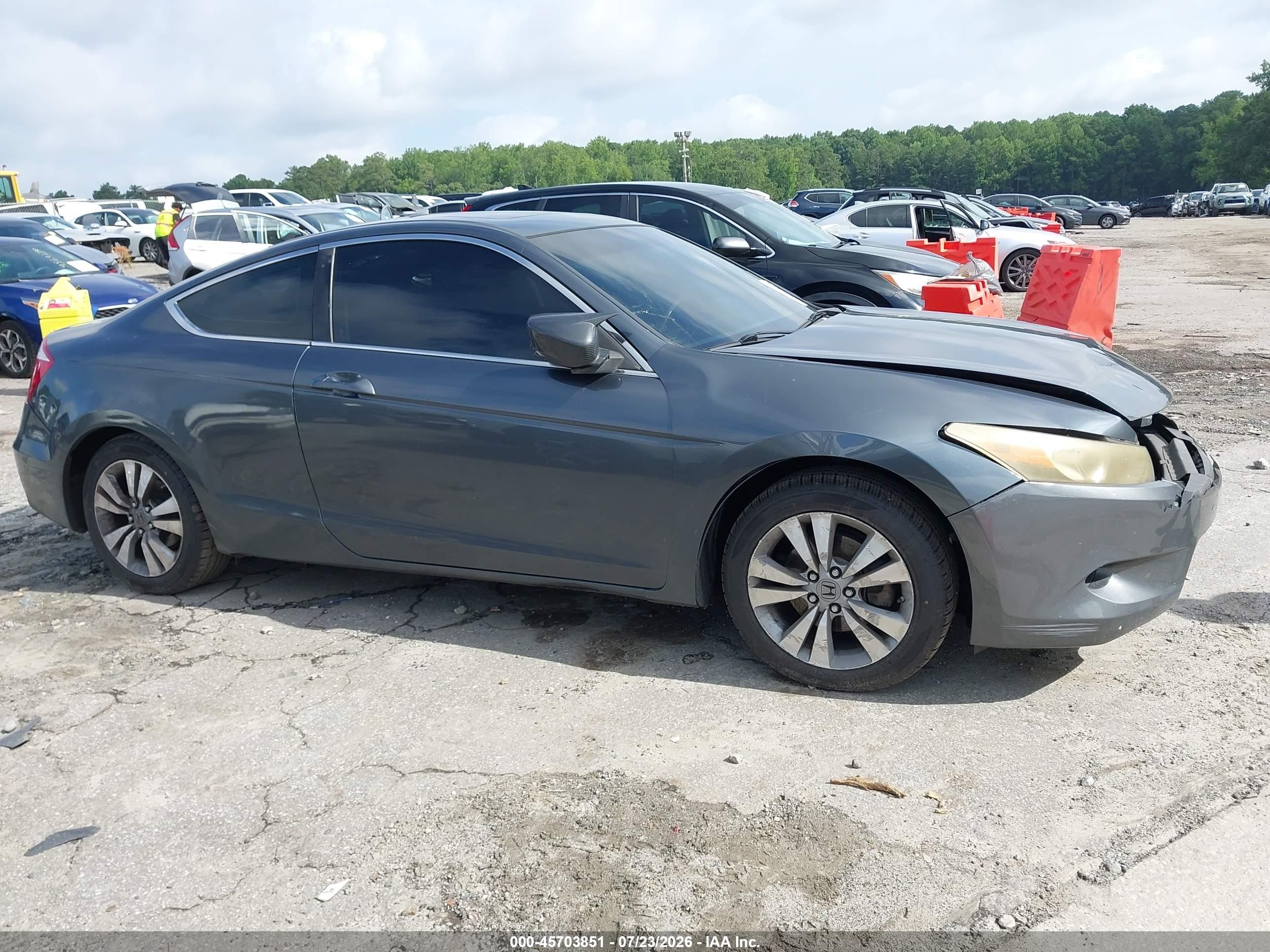 2009 Honda Accord 2.4 Ex-l Gray vin: 1HGCS12849A025816