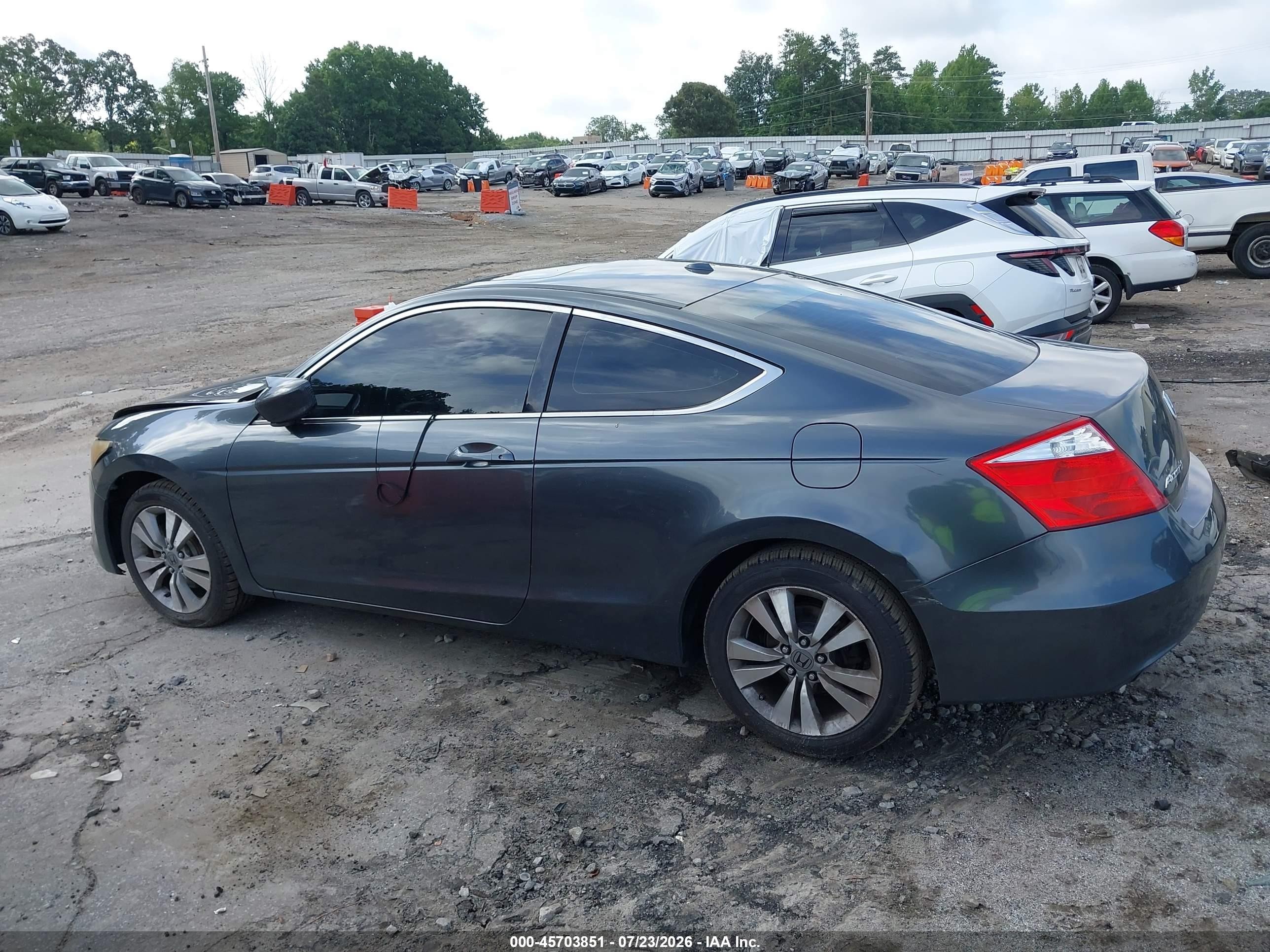 2009 Honda Accord 2.4 Ex-l Gray vin: 1HGCS12849A025816