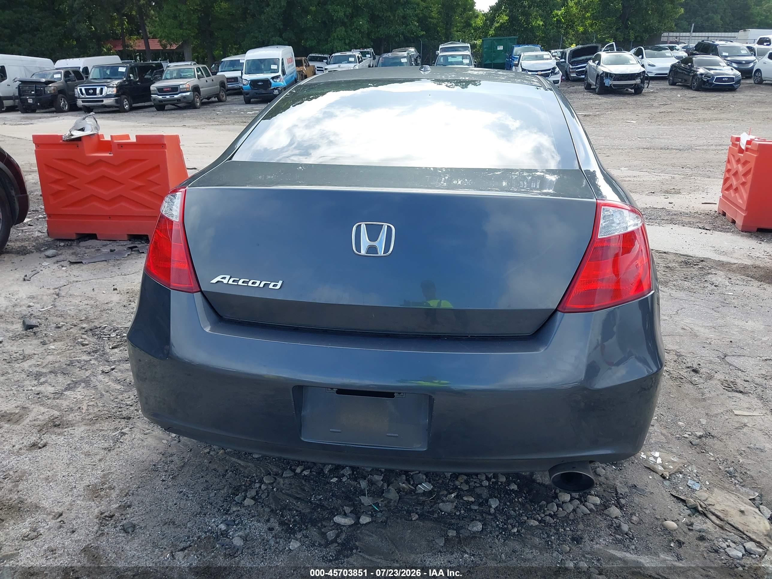 2009 Honda Accord 2.4 Ex-l Gray vin: 1HGCS12849A025816