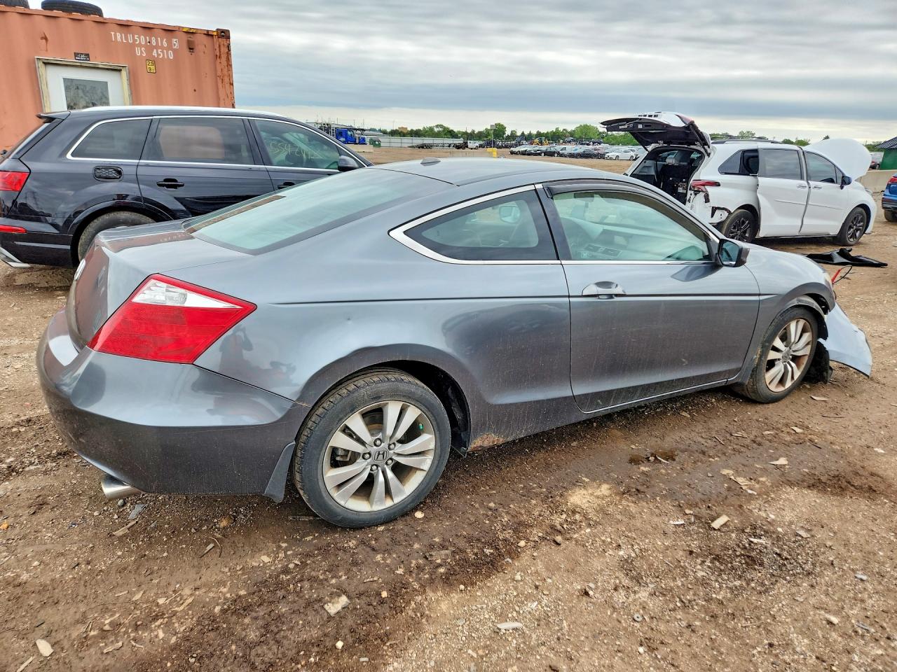 2008 Honda Accord Exl Gray vin: 1HGCS12858A005248