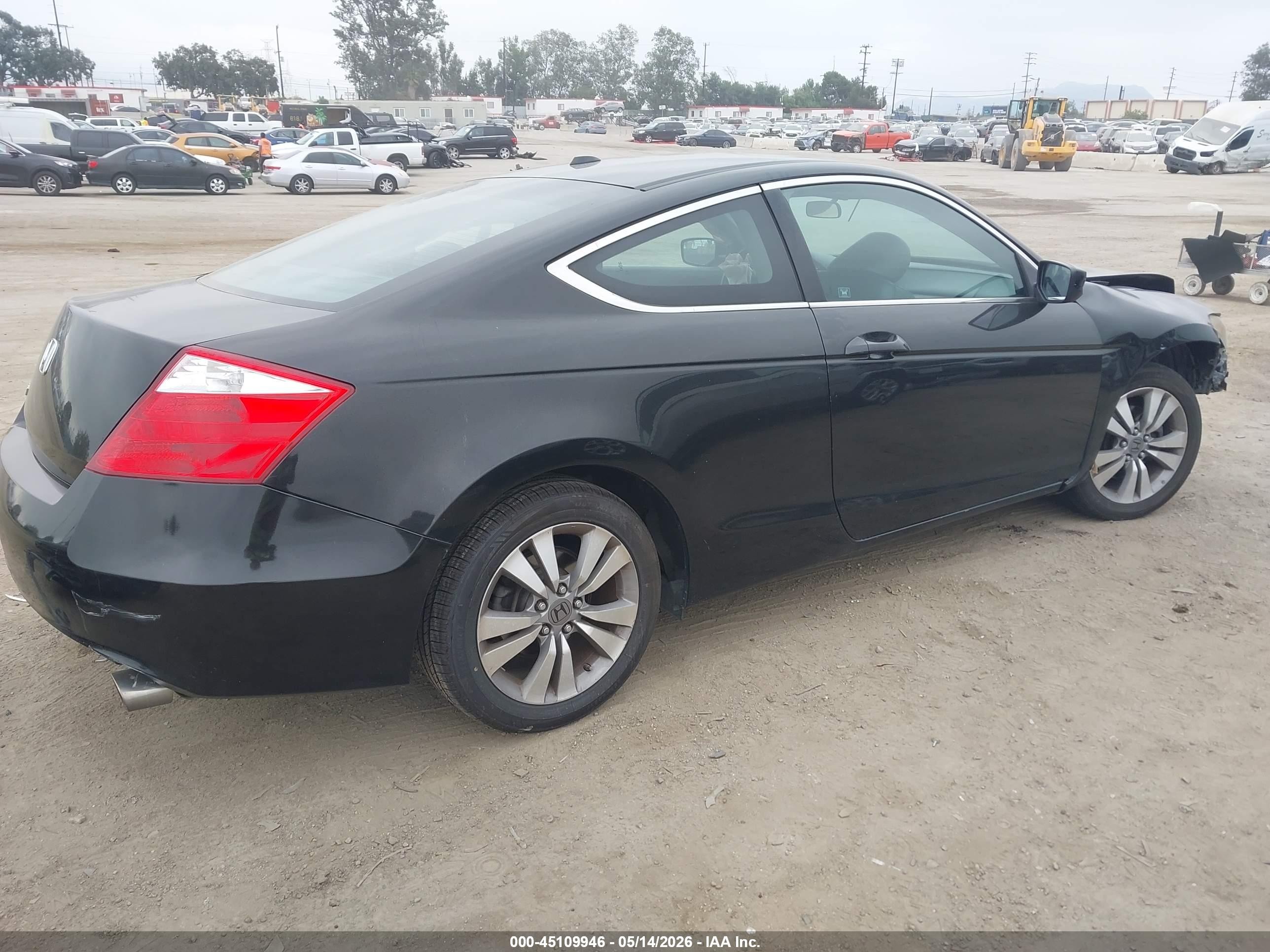 2009 Honda Accord 2.4 Ex-l Черный vin: 1HGCS12859A004067