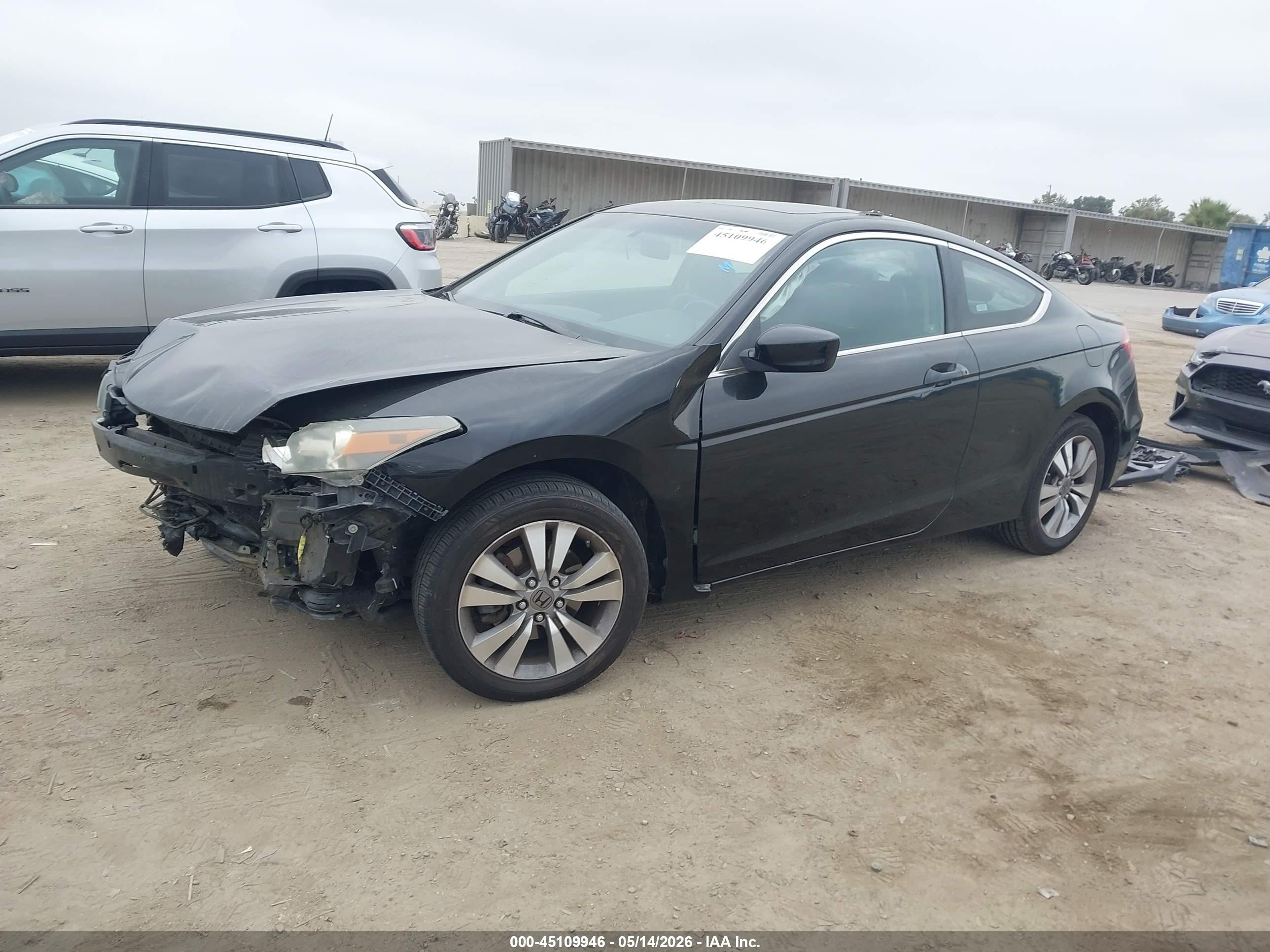 2009 Honda Accord 2.4 Ex-l Черный vin: 1HGCS12859A004067