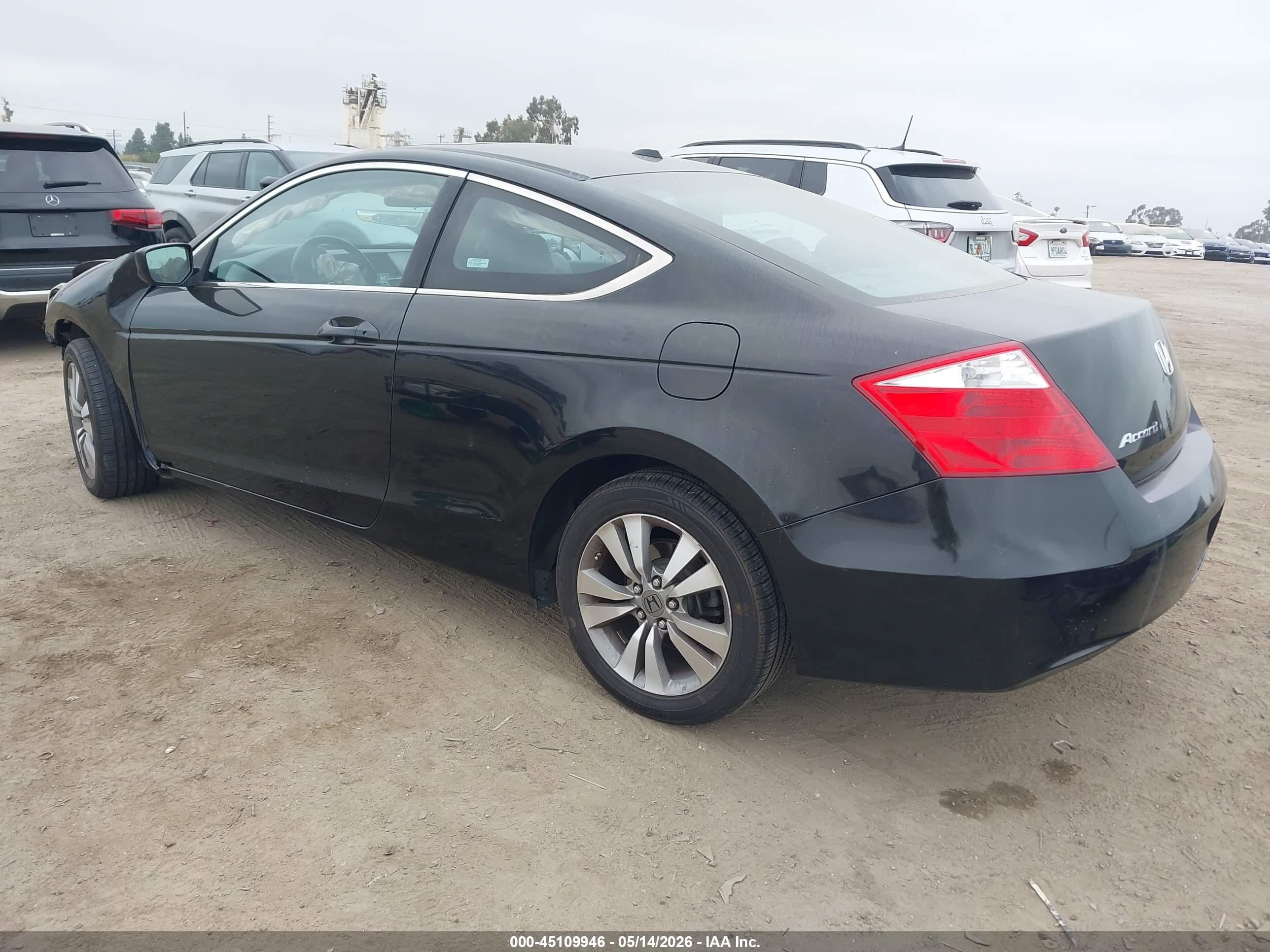 2009 Honda Accord 2.4 Ex-l Черный vin: 1HGCS12859A004067
