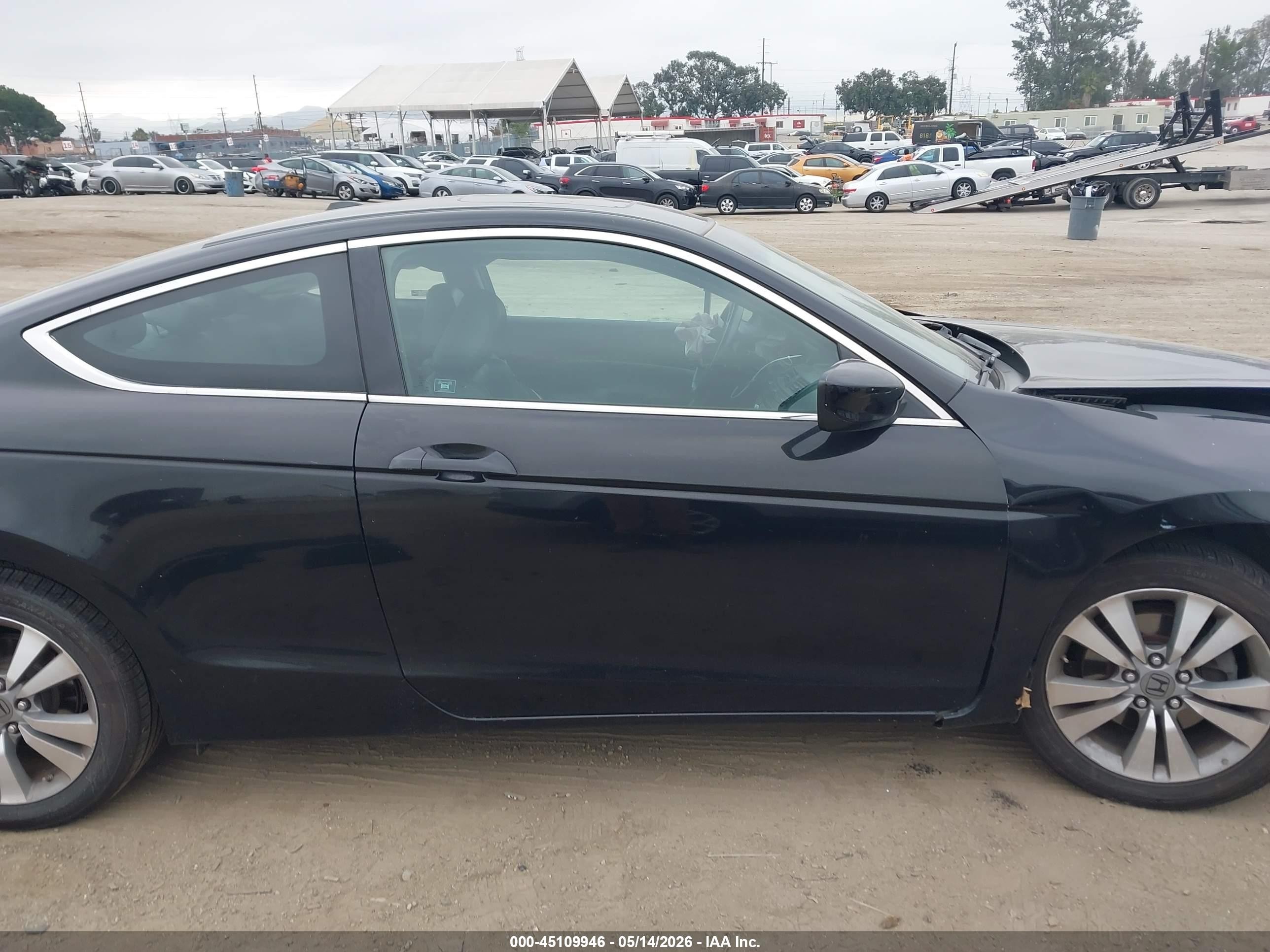 2009 Honda Accord 2.4 Ex-l Черный vin: 1HGCS12859A004067