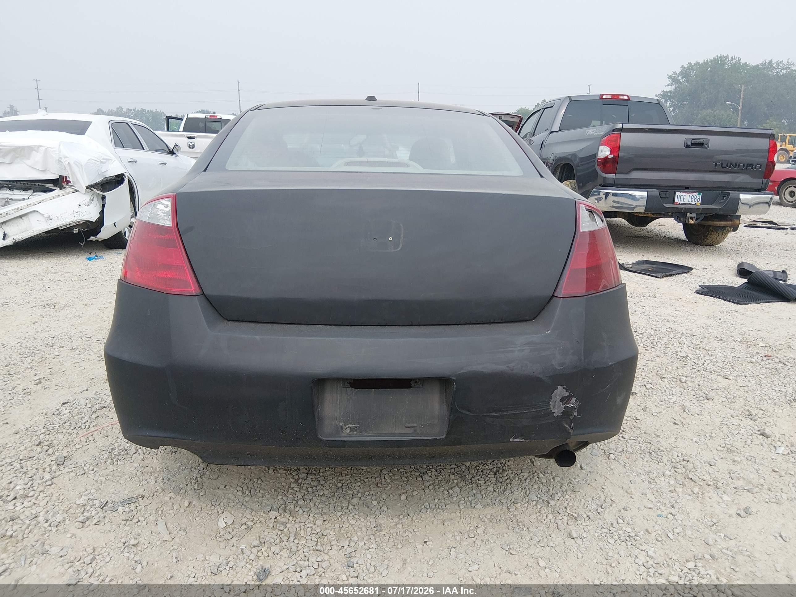 2008 Honda Accord 2.4 Ex-l Black vin: 1HGCS12868A027114