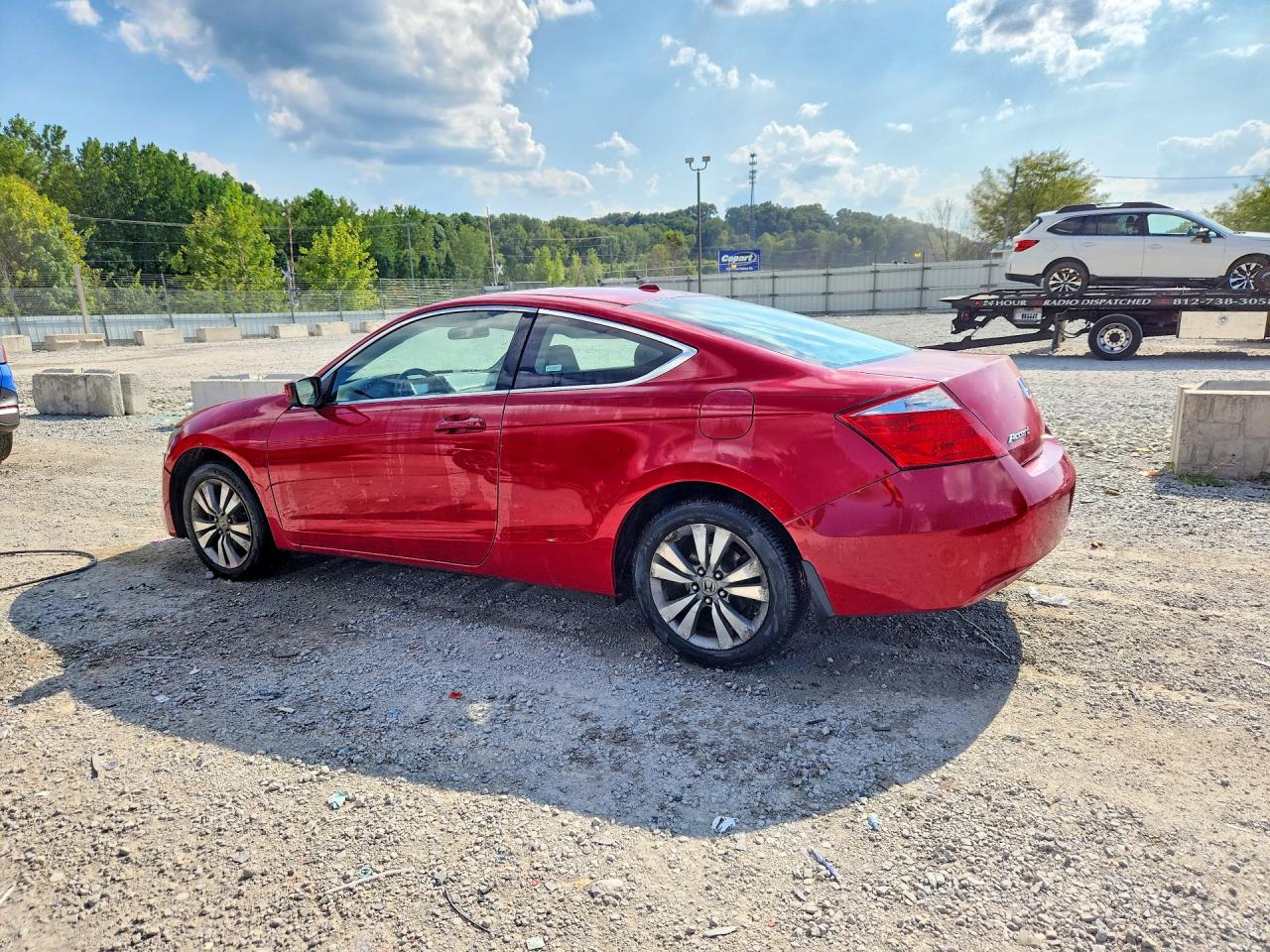 2009 Honda Accord Exl Red vin: 1HGCS12869A017605