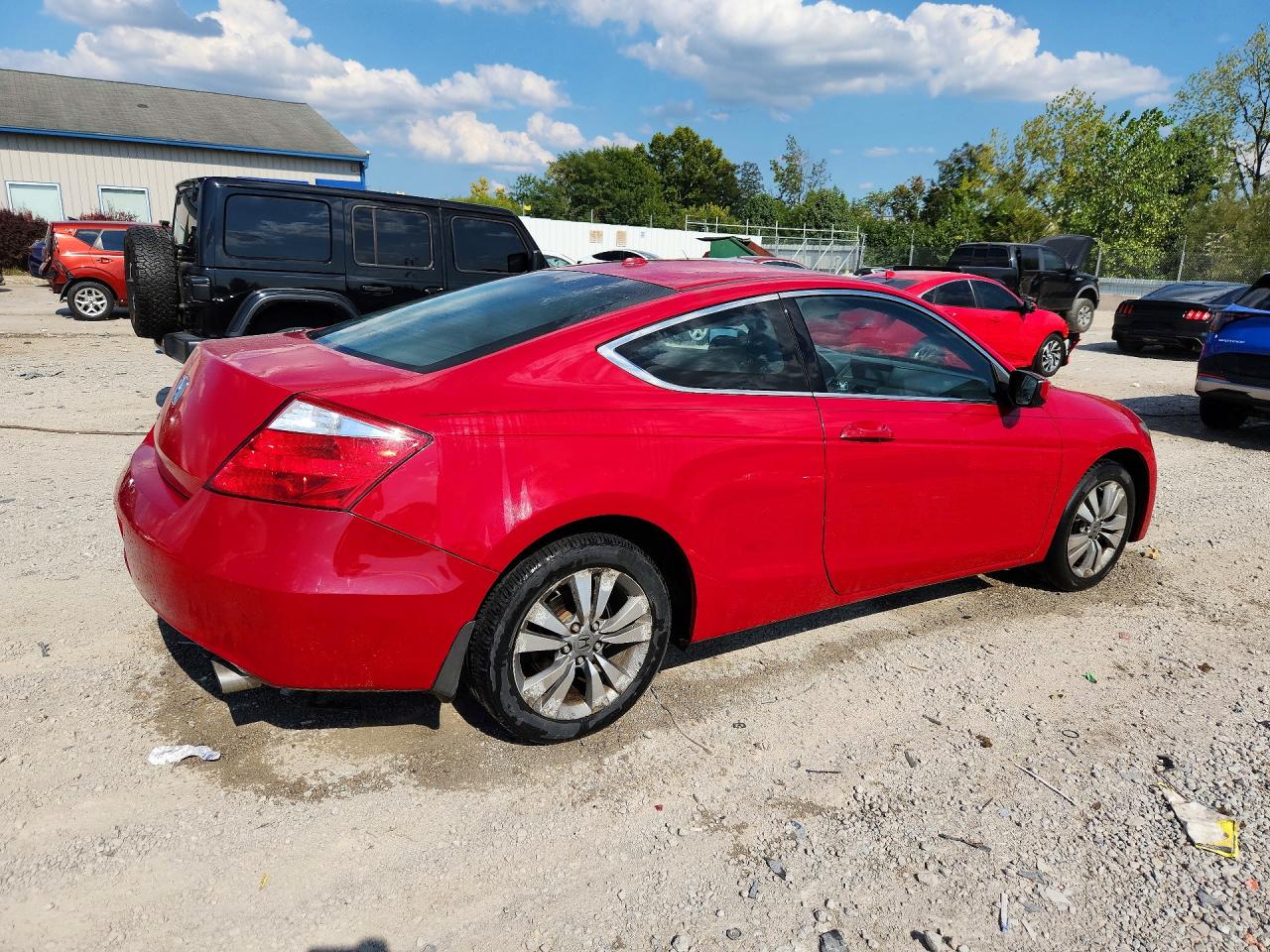 2009 Honda Accord Exl Red vin: 1HGCS12869A017605