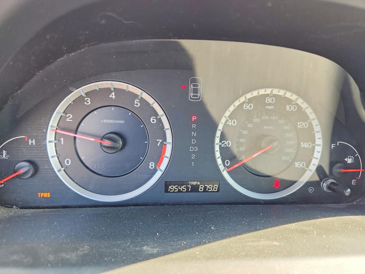 2009 Honda Accord Exl Red vin: 1HGCS12869A017605