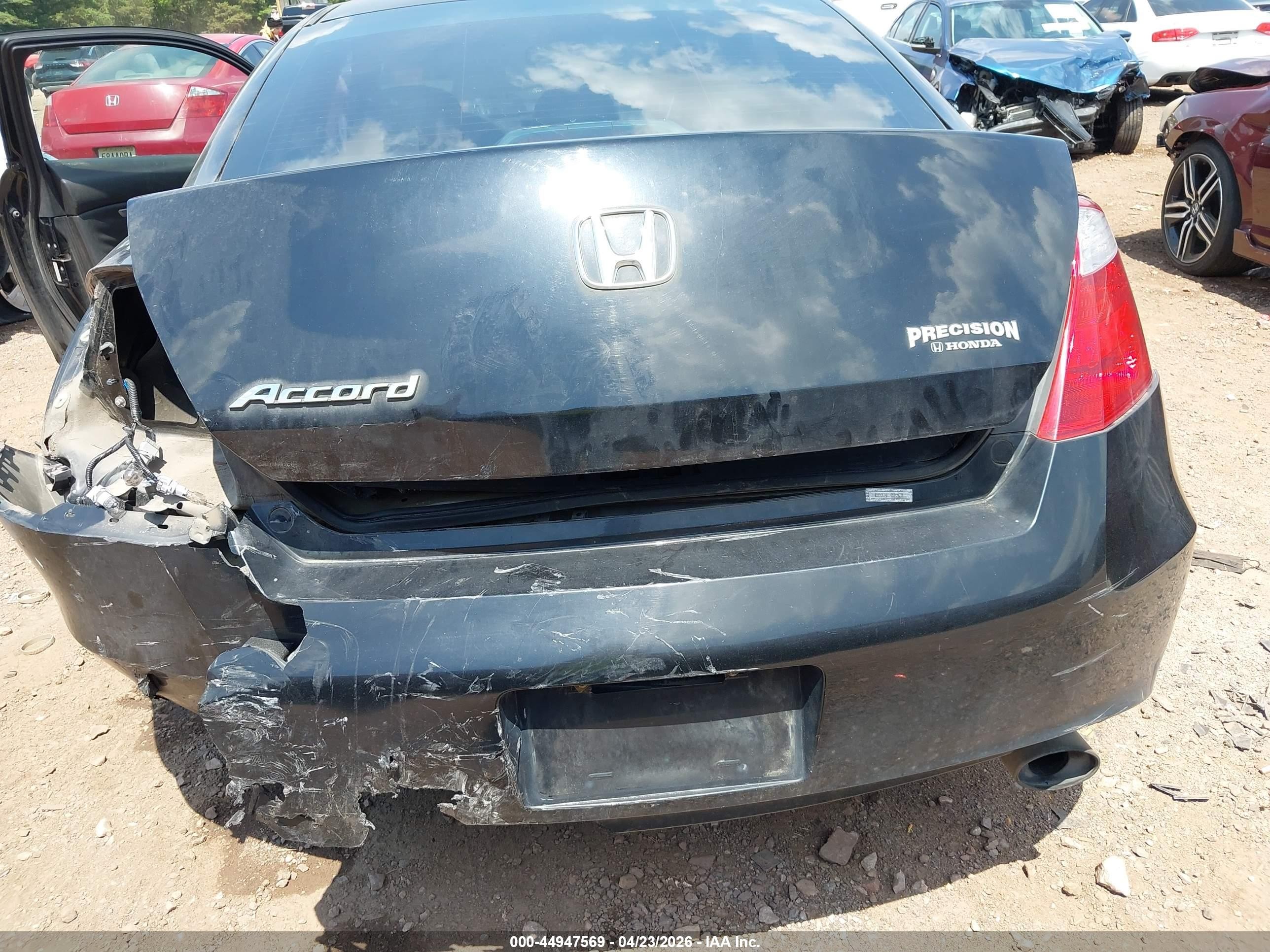 2009 Honda Accord 2.4 Ex-l Black vin: 1HGCS12869A026398