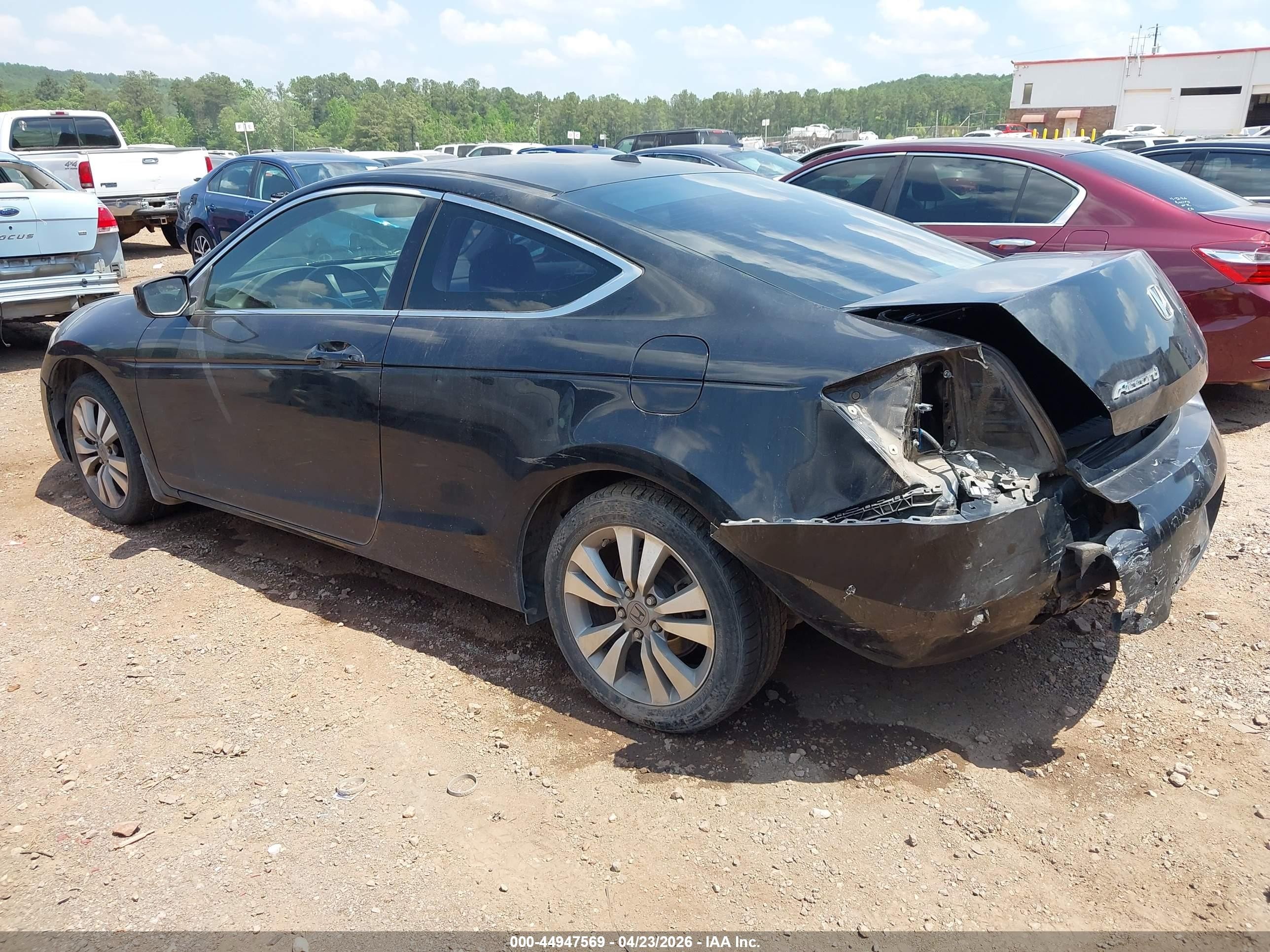 2009 Honda Accord 2.4 Ex-l Black vin: 1HGCS12869A026398